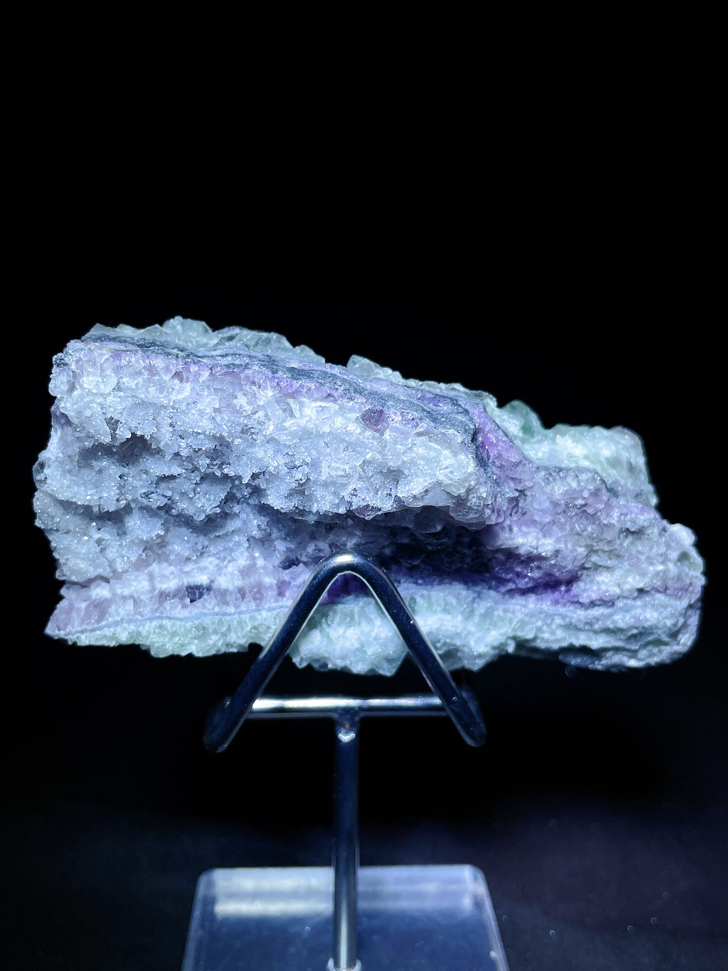 sugar green fluorite specimen Fujian China