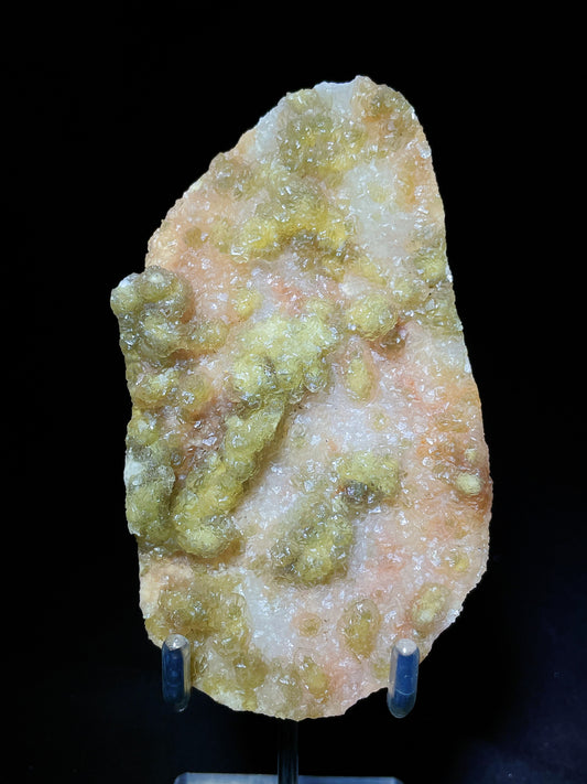 yellow fluorite specimen Fujian China