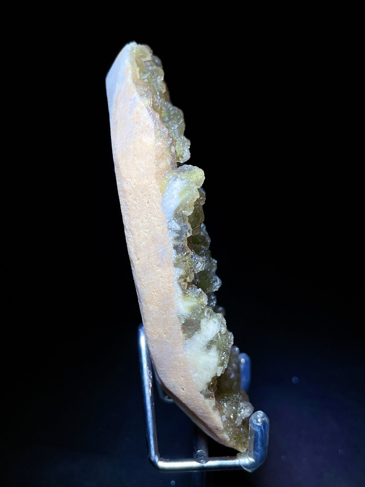 yellow fluorite specimen Fujian China