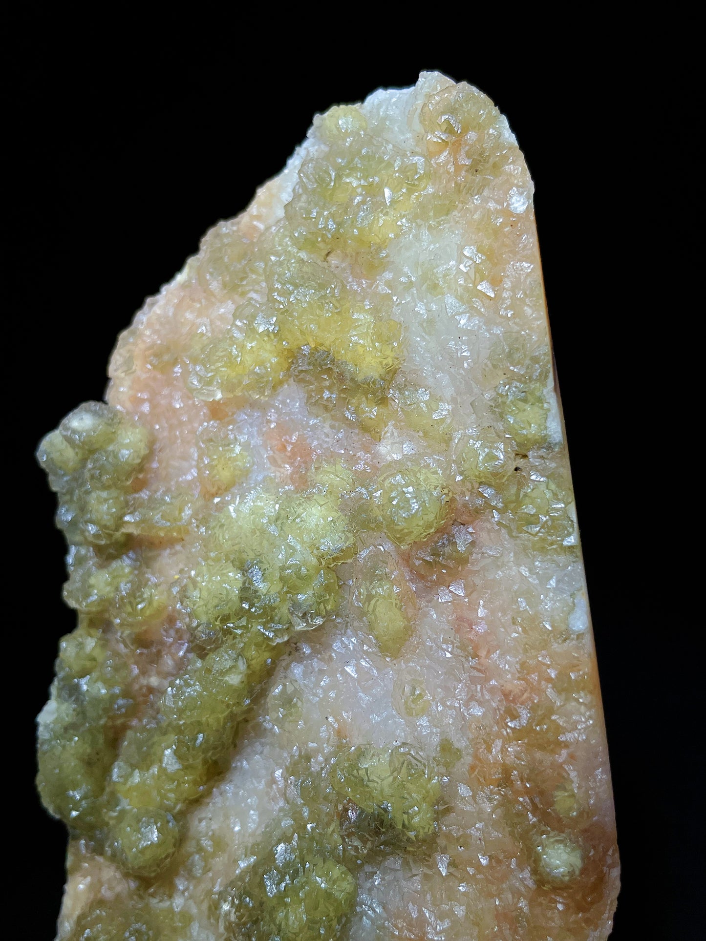 yellow fluorite specimen Fujian China