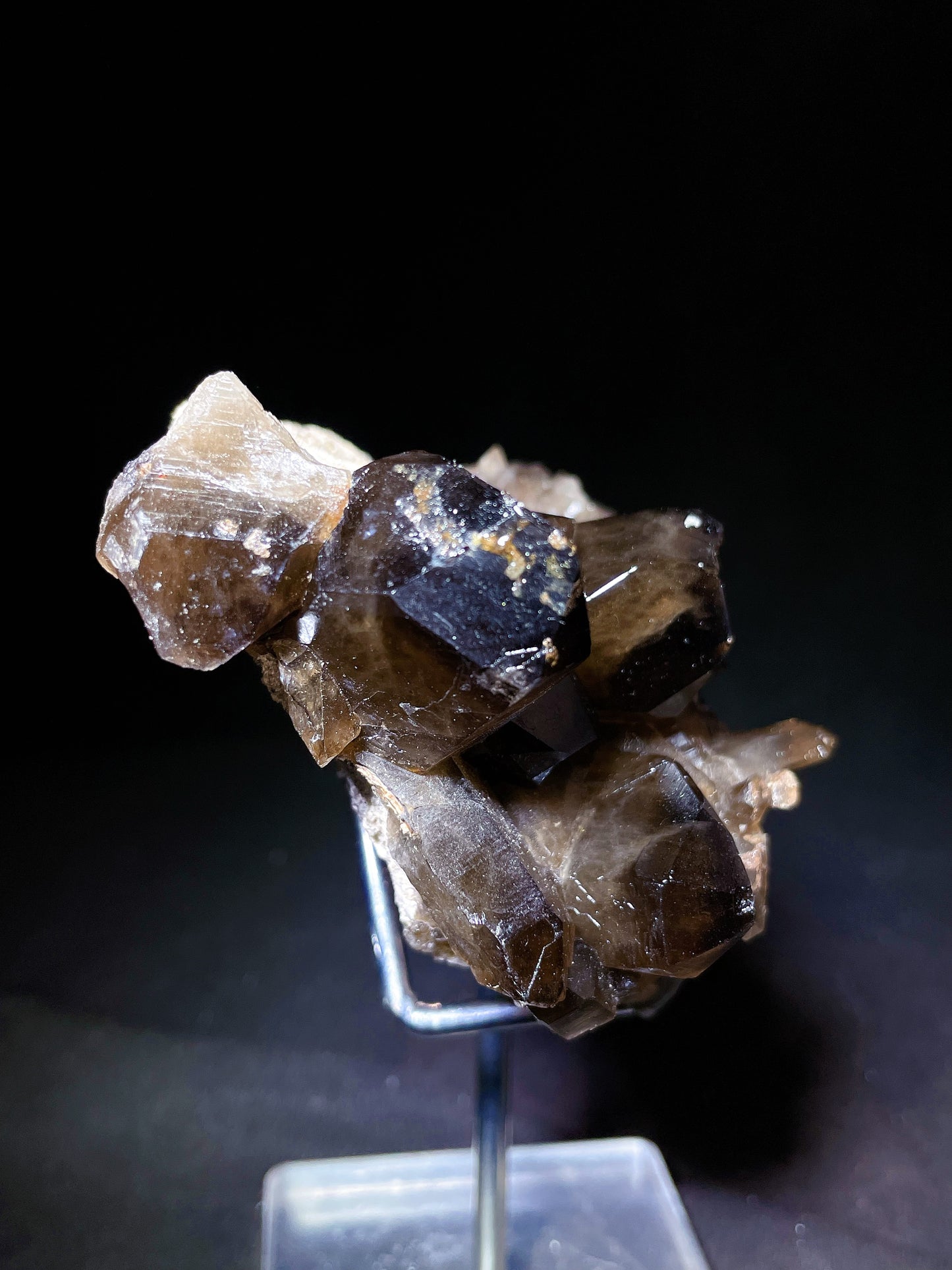 smokey quartz cluster Fujian China