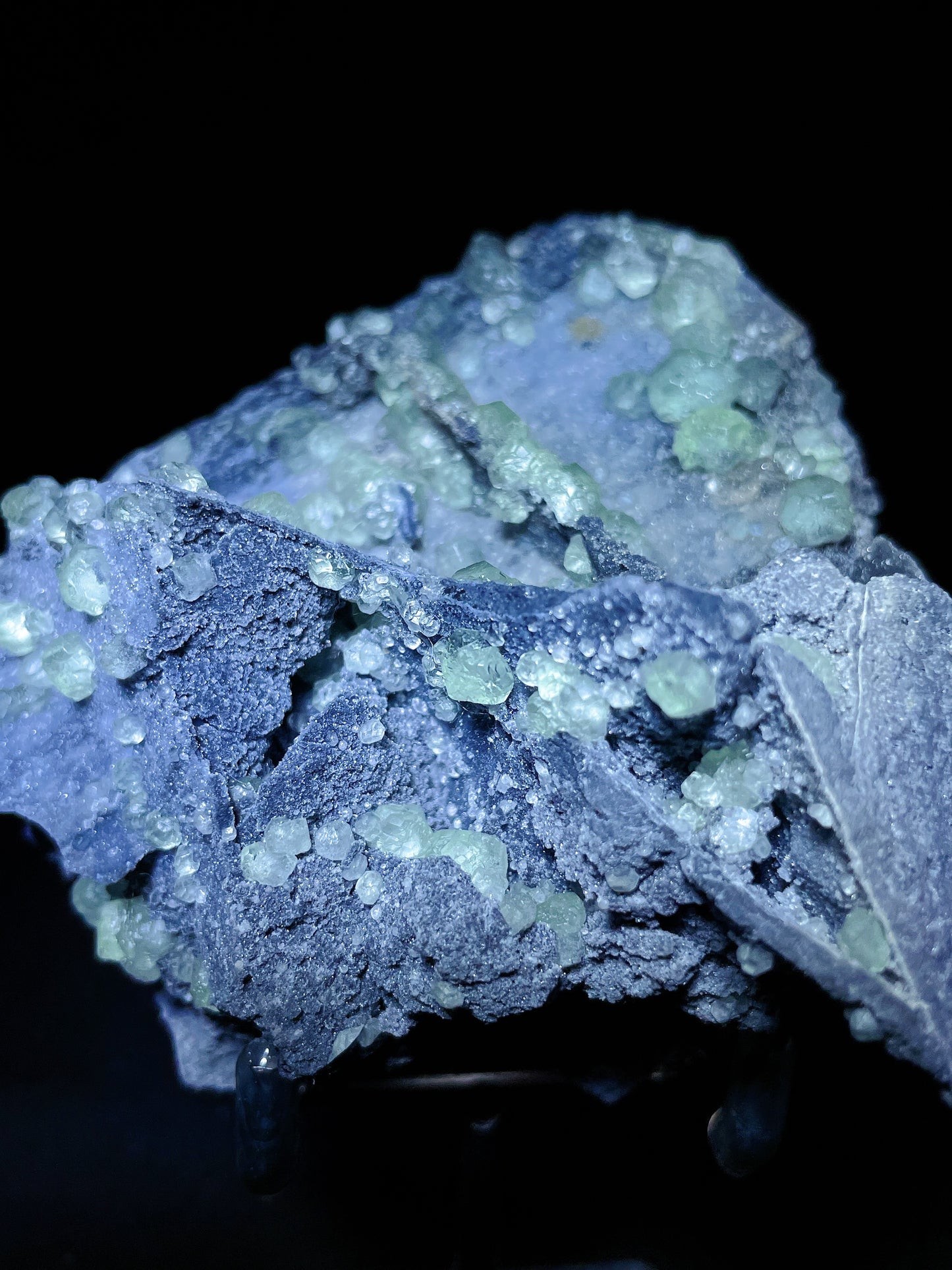 sphalerite with green fluorite specimen Fujian China