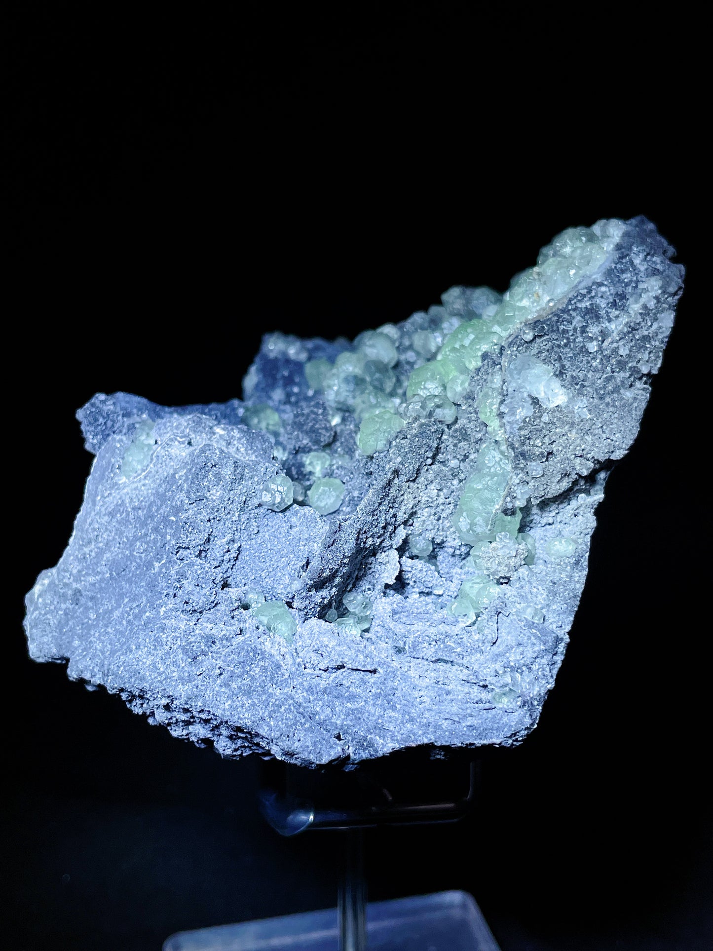 sphalerite with green fluorite specimen Fujian China