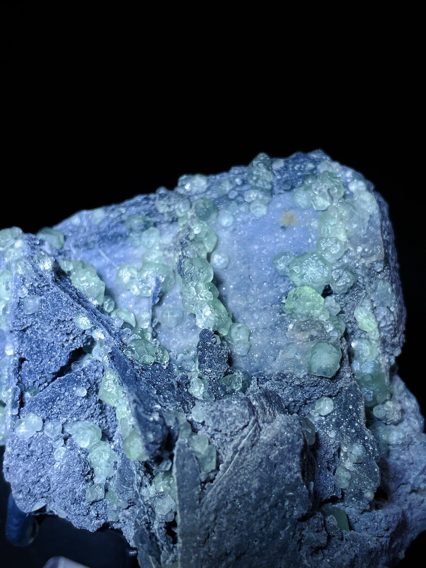 sphalerite with green fluorite specimen Fujian China