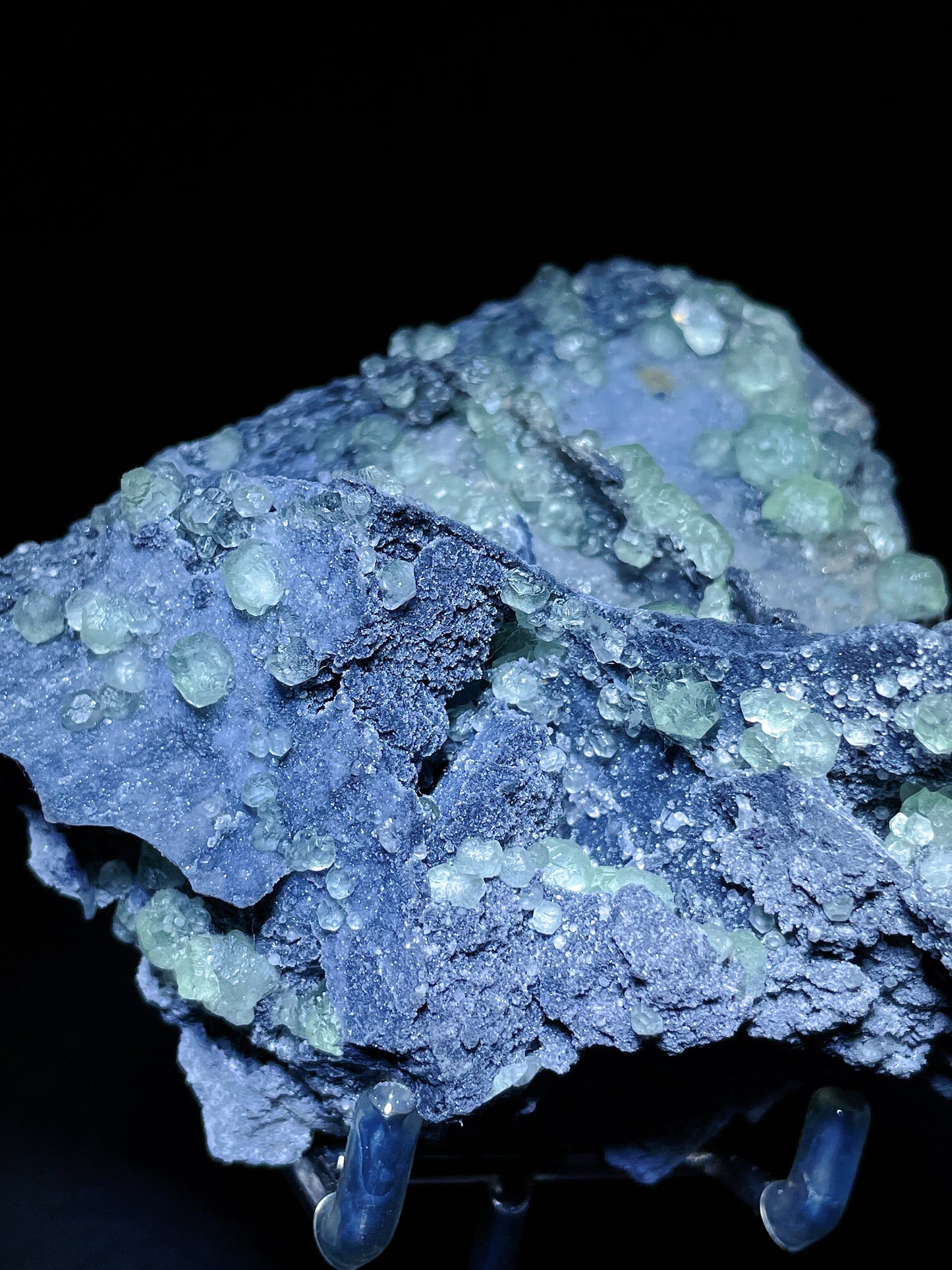 sphalerite with green fluorite specimen Fujian China