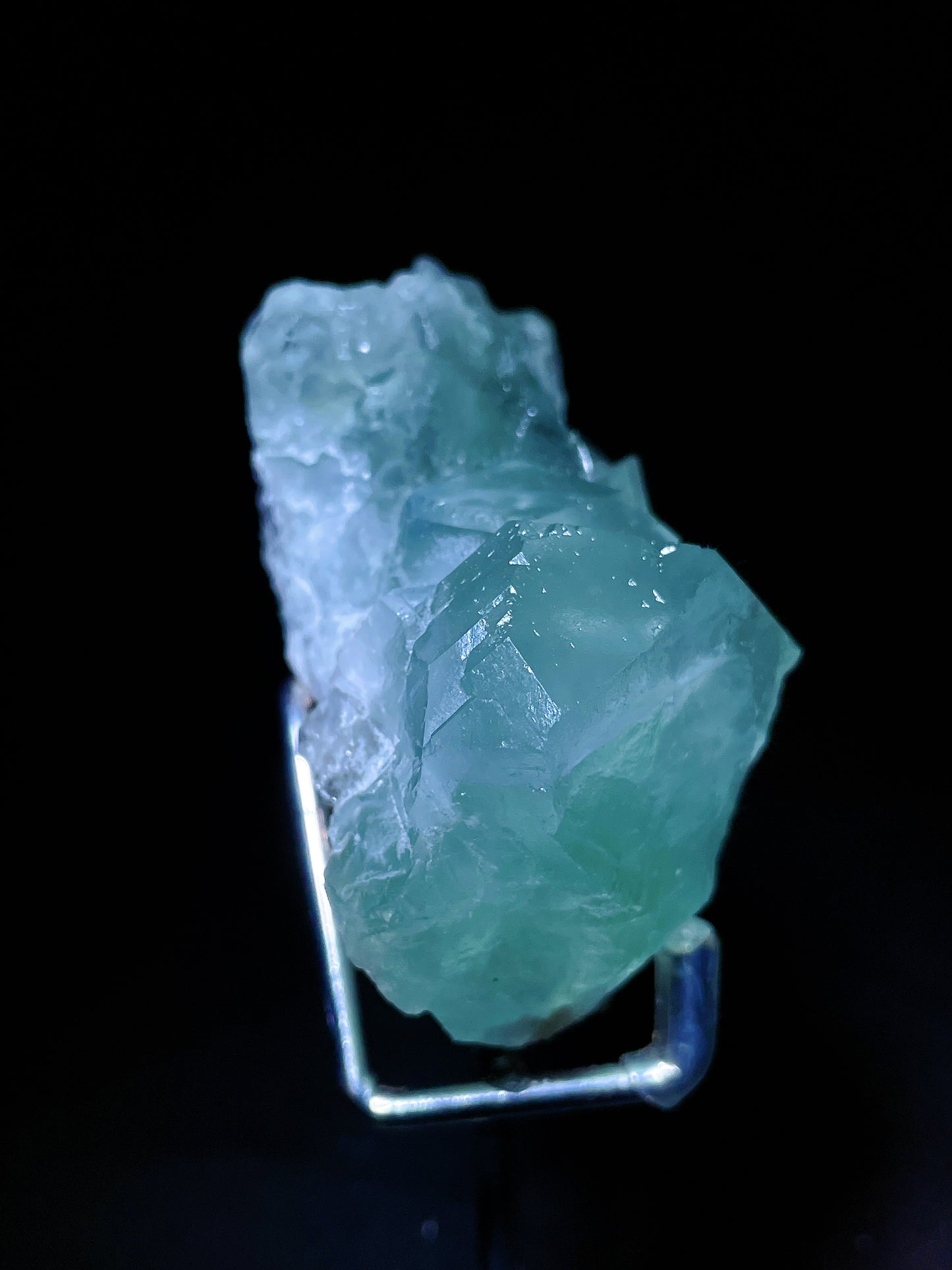 light green fluorite specimen Zhejiang China