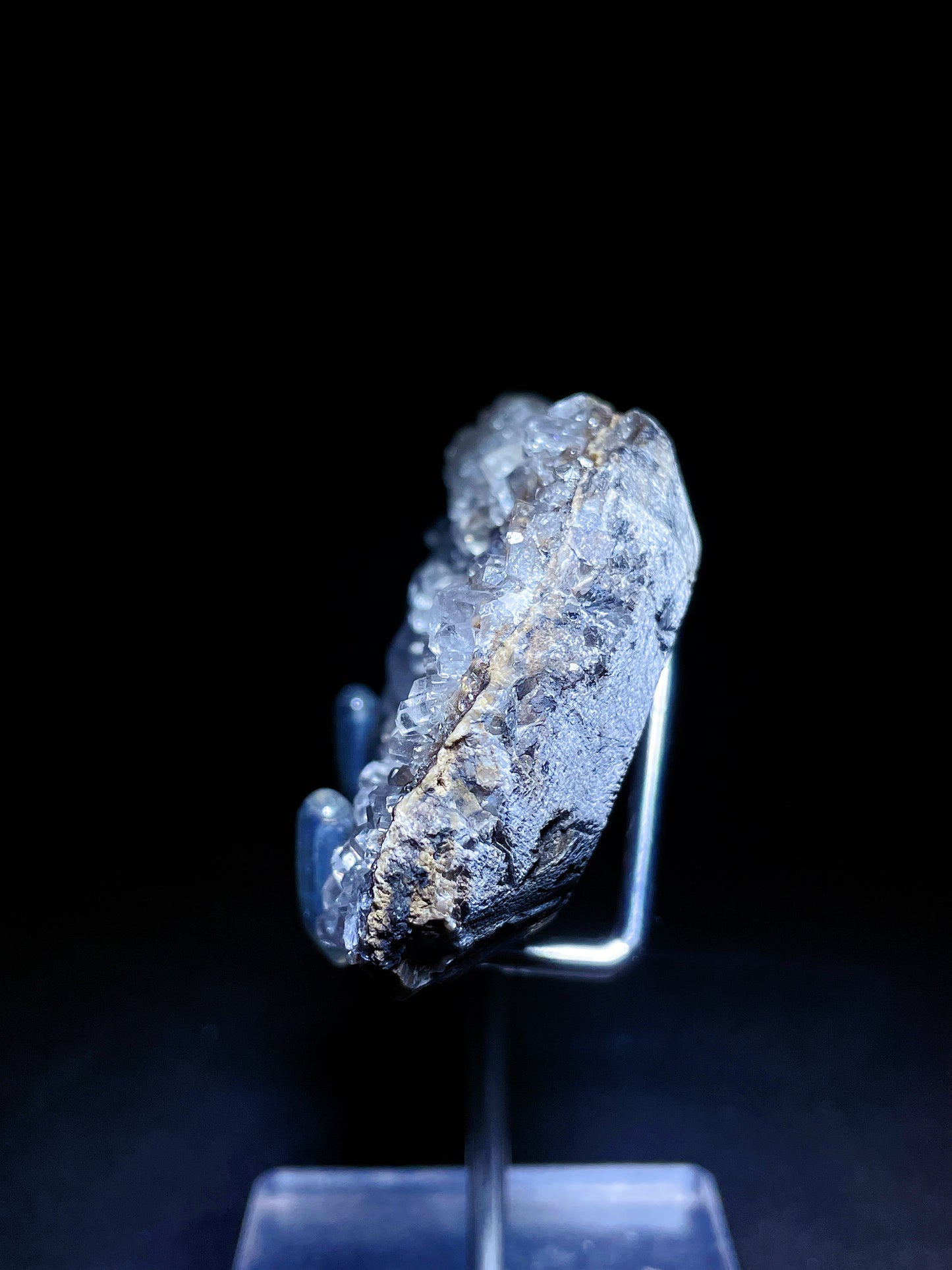 black calcite specimen Hunan China