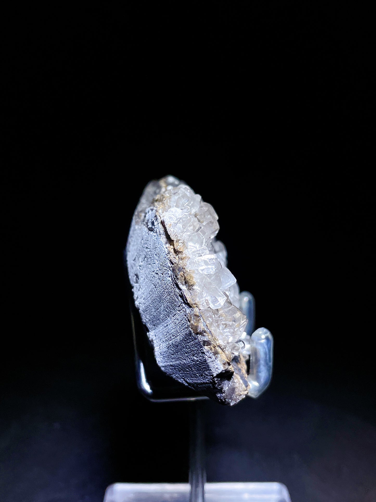 black calcite specimen Hunan China