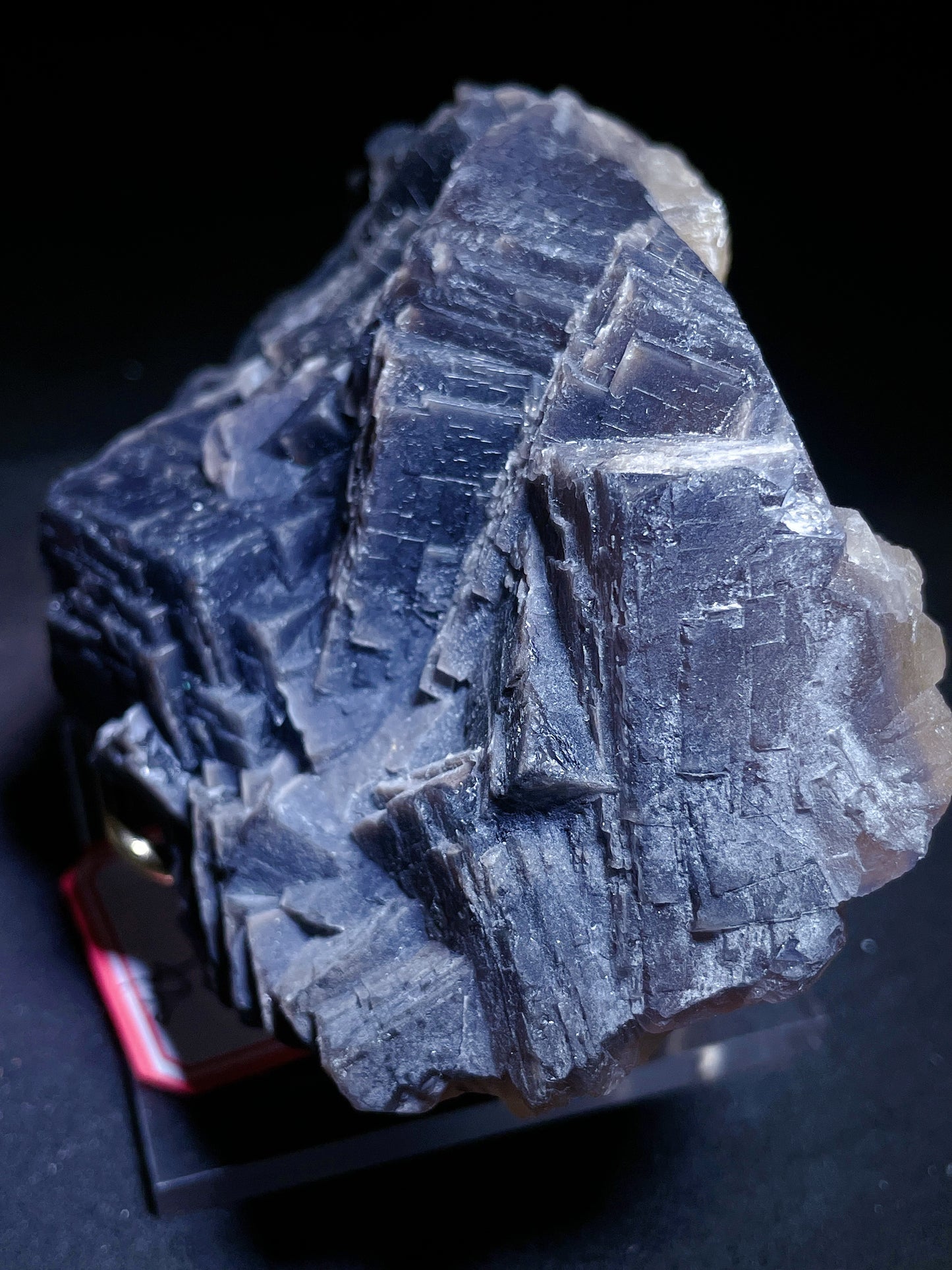 Black fluorite specimen origin Pakistan