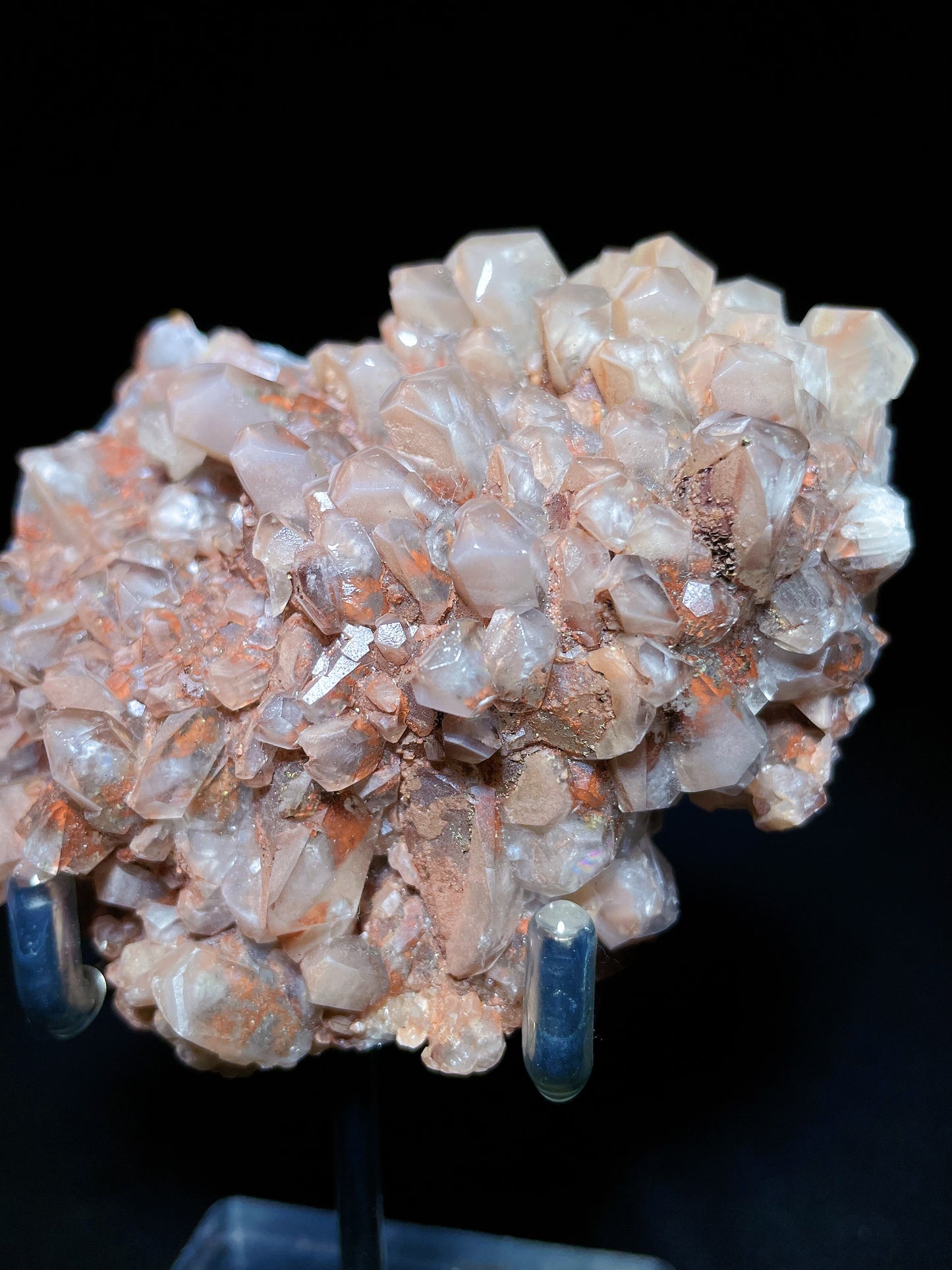 red calcite specimen Hubei China
