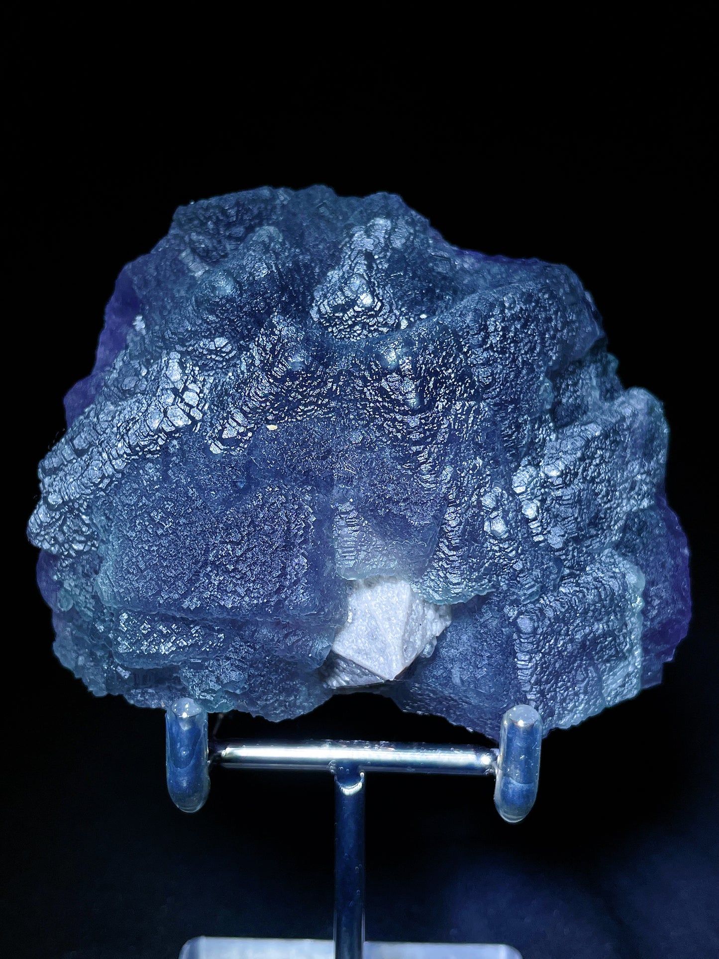 fluorite with candle quartz specimen Inner Mongolia