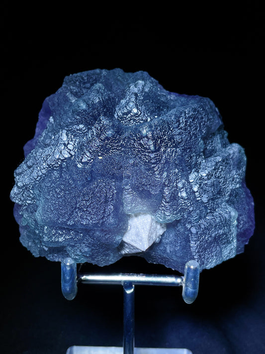 fluorite with candle quartz specimen Inner Mongolia