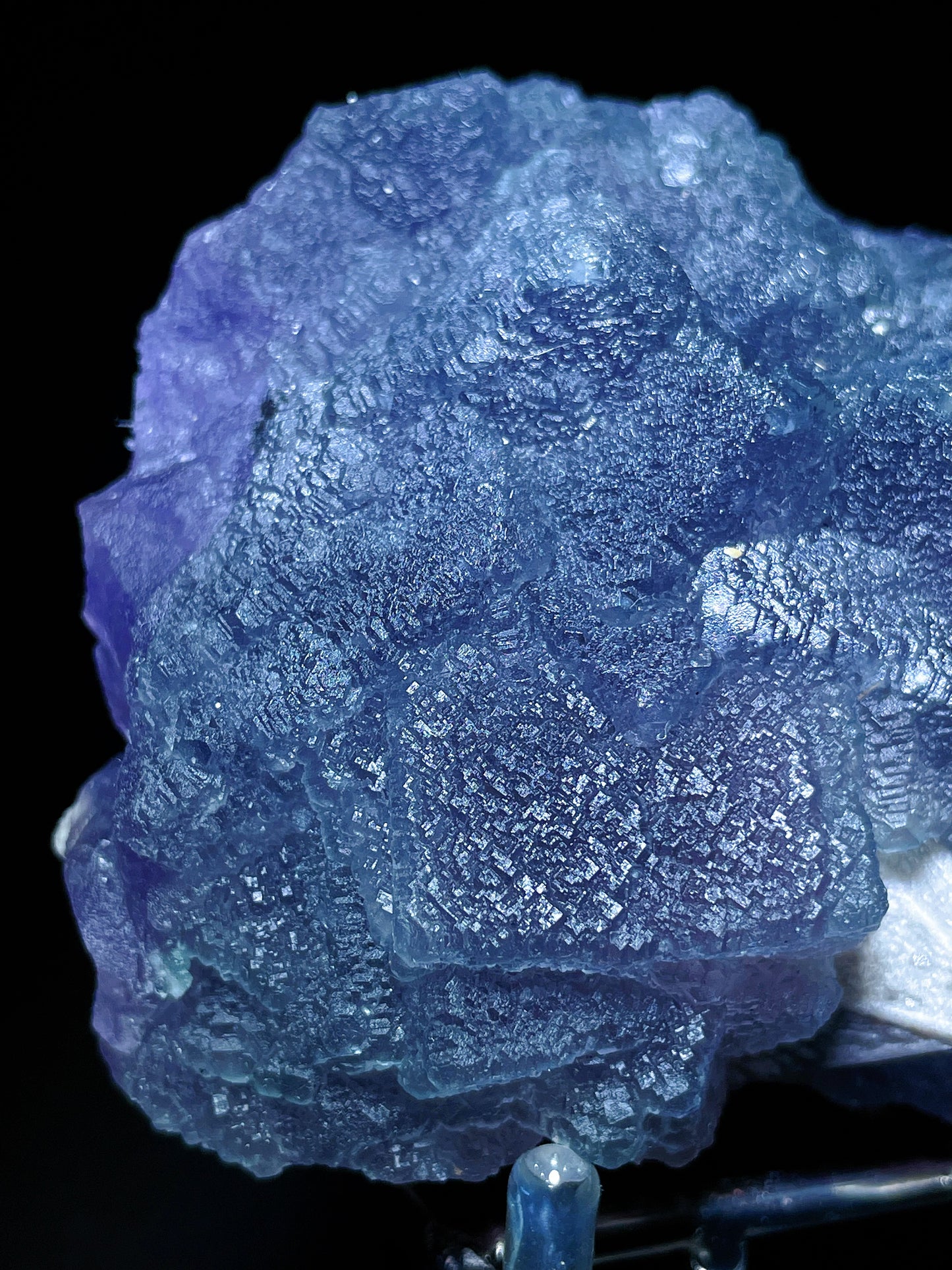 fluorite with candle quartz specimen Inner Mongolia