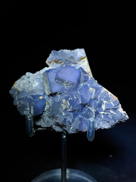 purple fluorite specimen Yunnan China