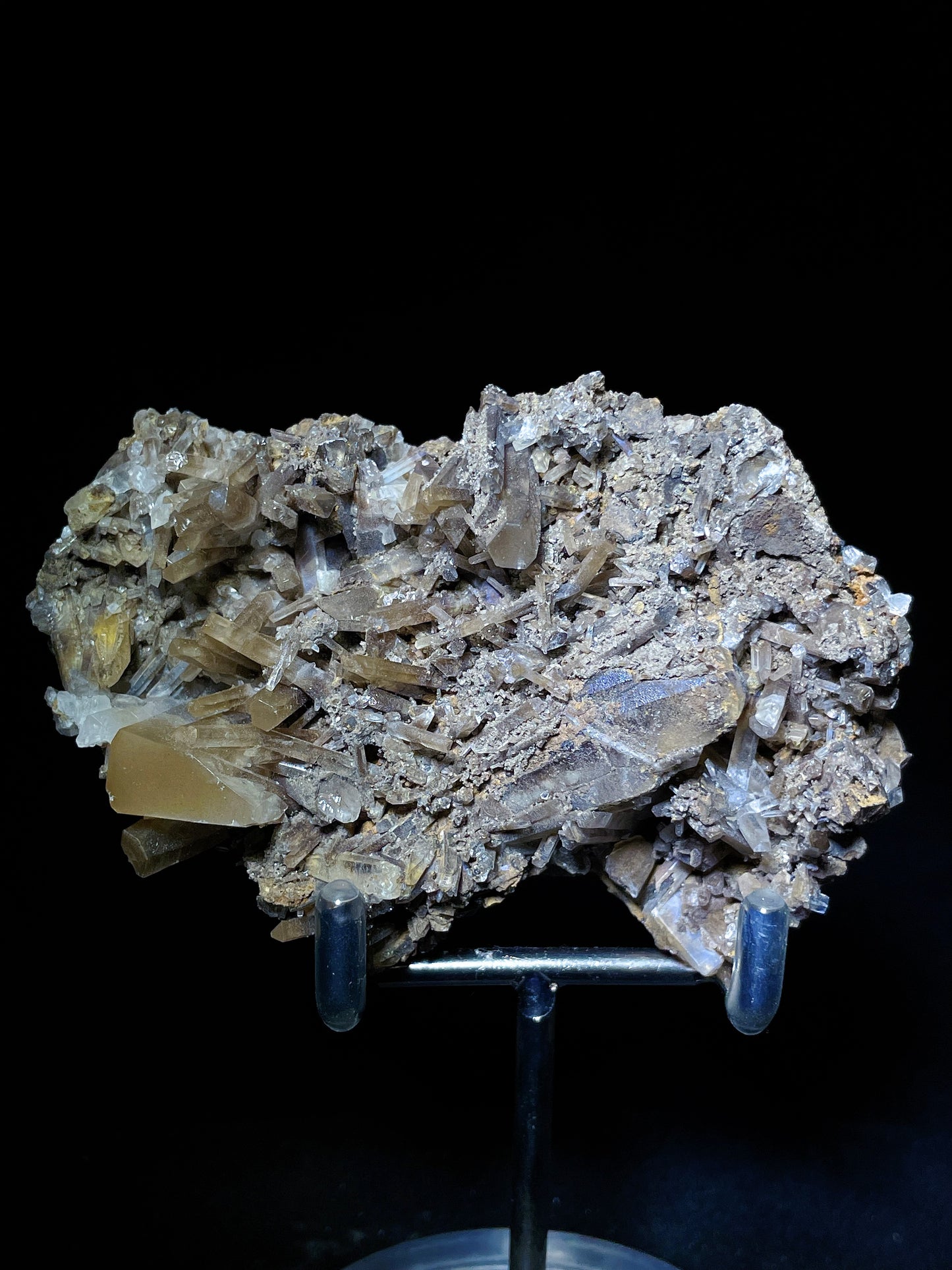 black calcite specimen Fujian China