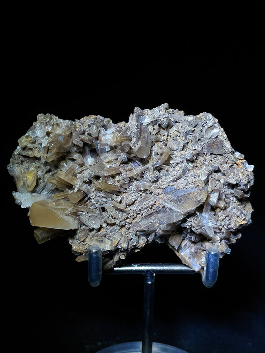 black calcite specimen Fujian China
