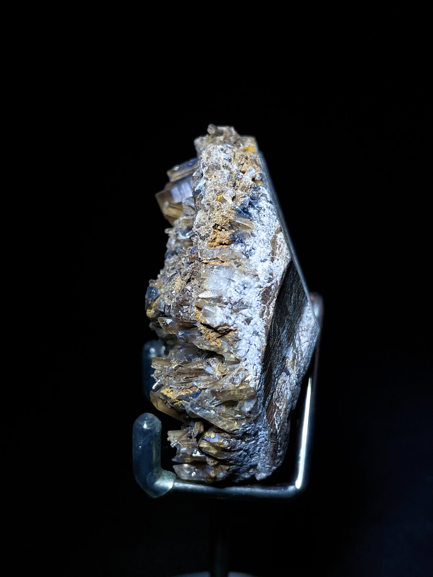 black calcite specimen Fujian China