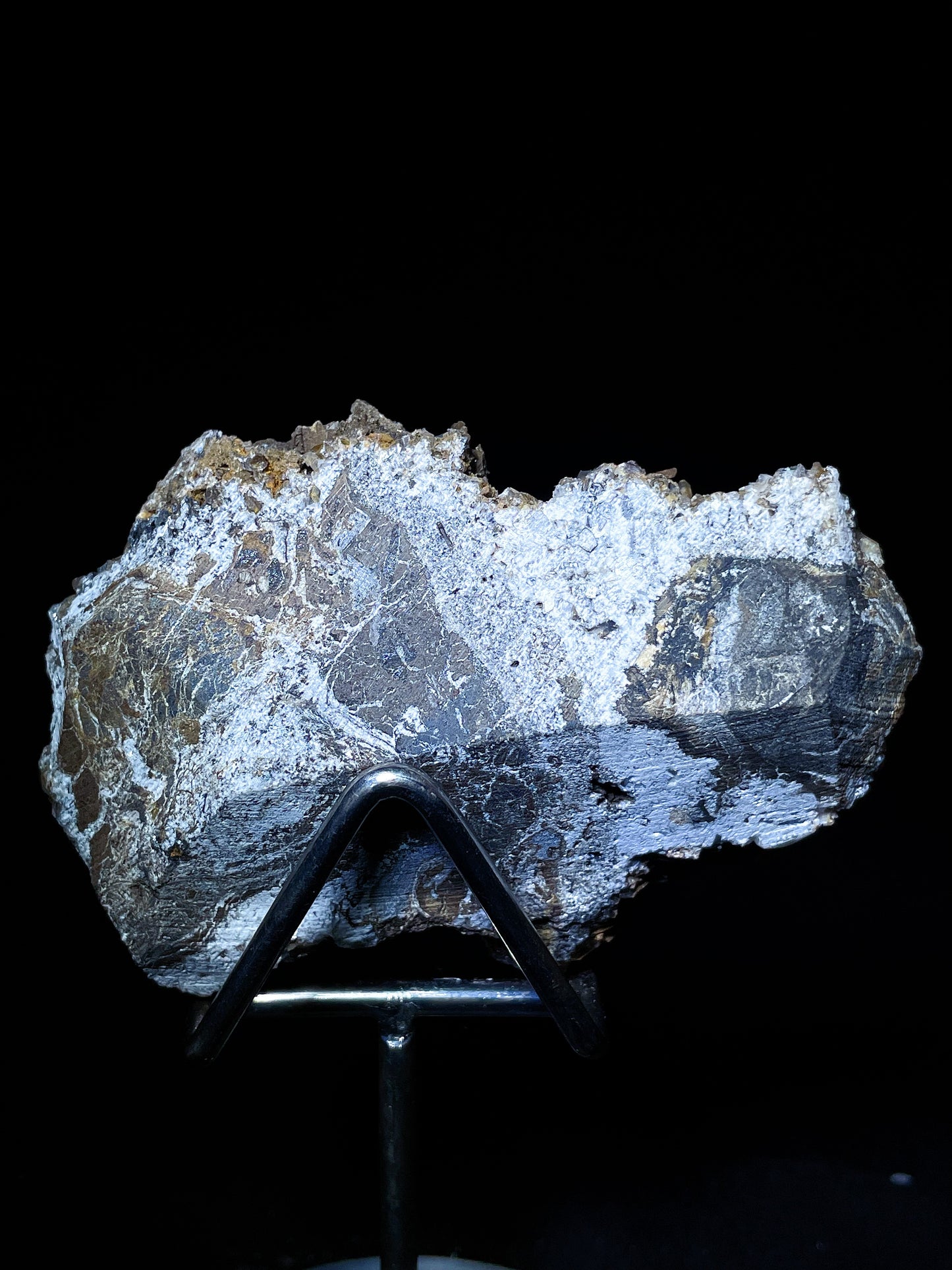 black calcite specimen Fujian China