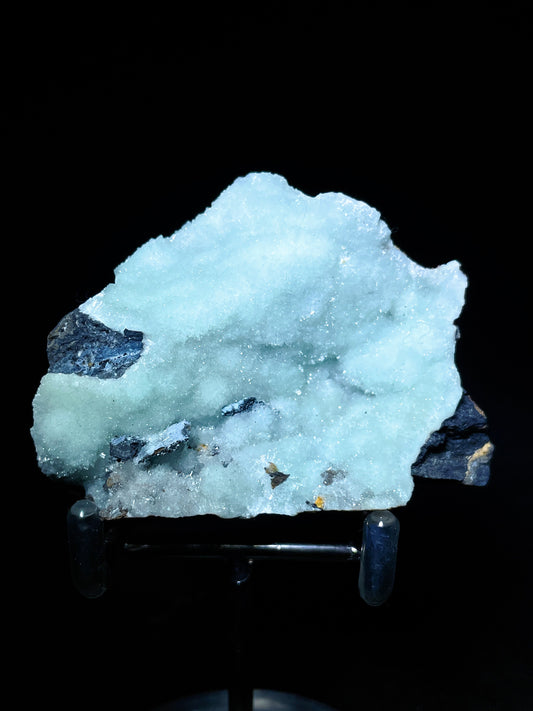 blue aragonite specimen Yunnan China
