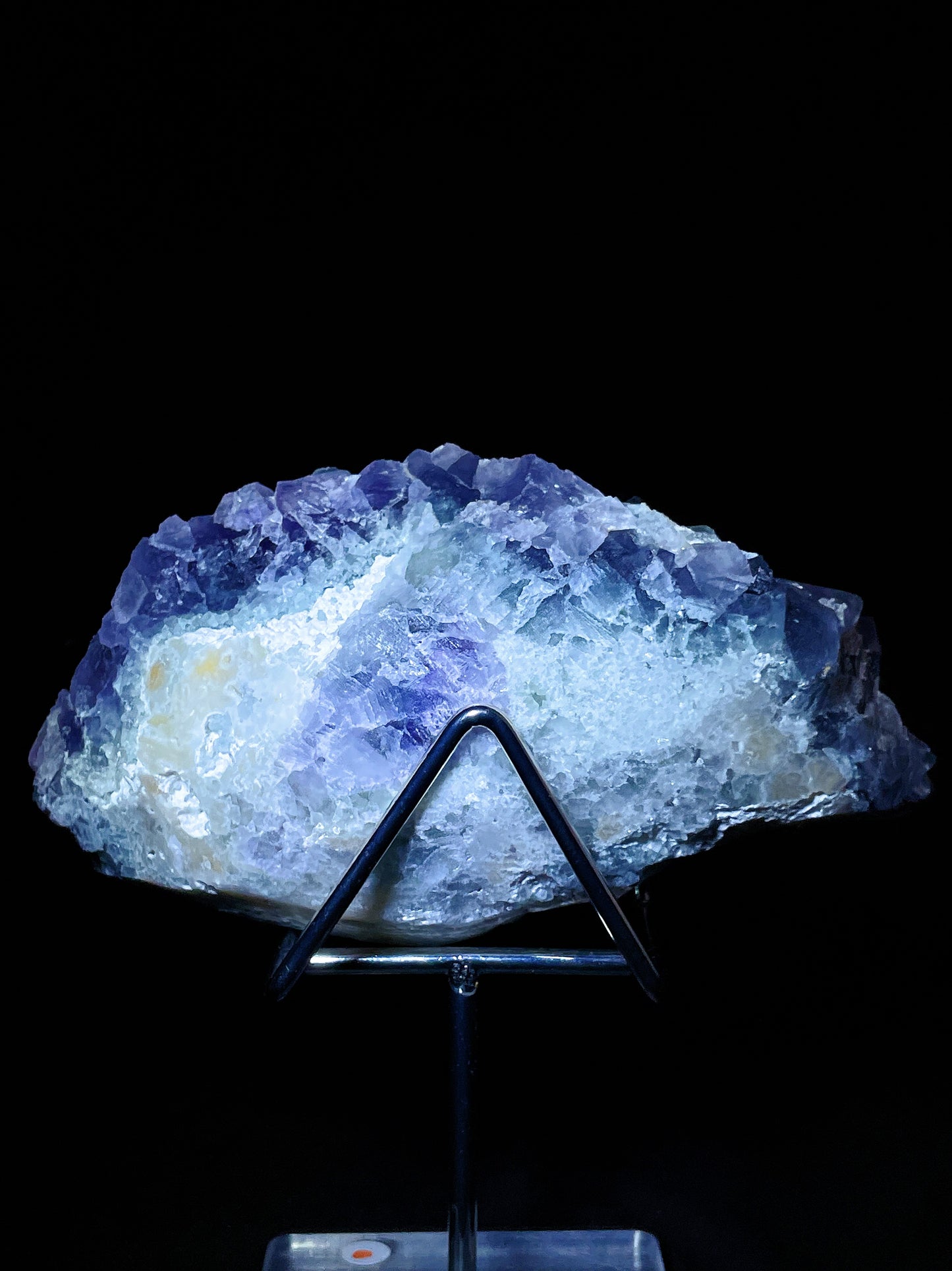 purple fluorite specimen Zhejiang China