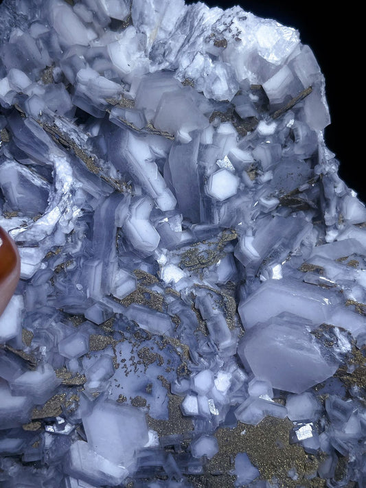 Sketch calcite specimen origin Fujian China