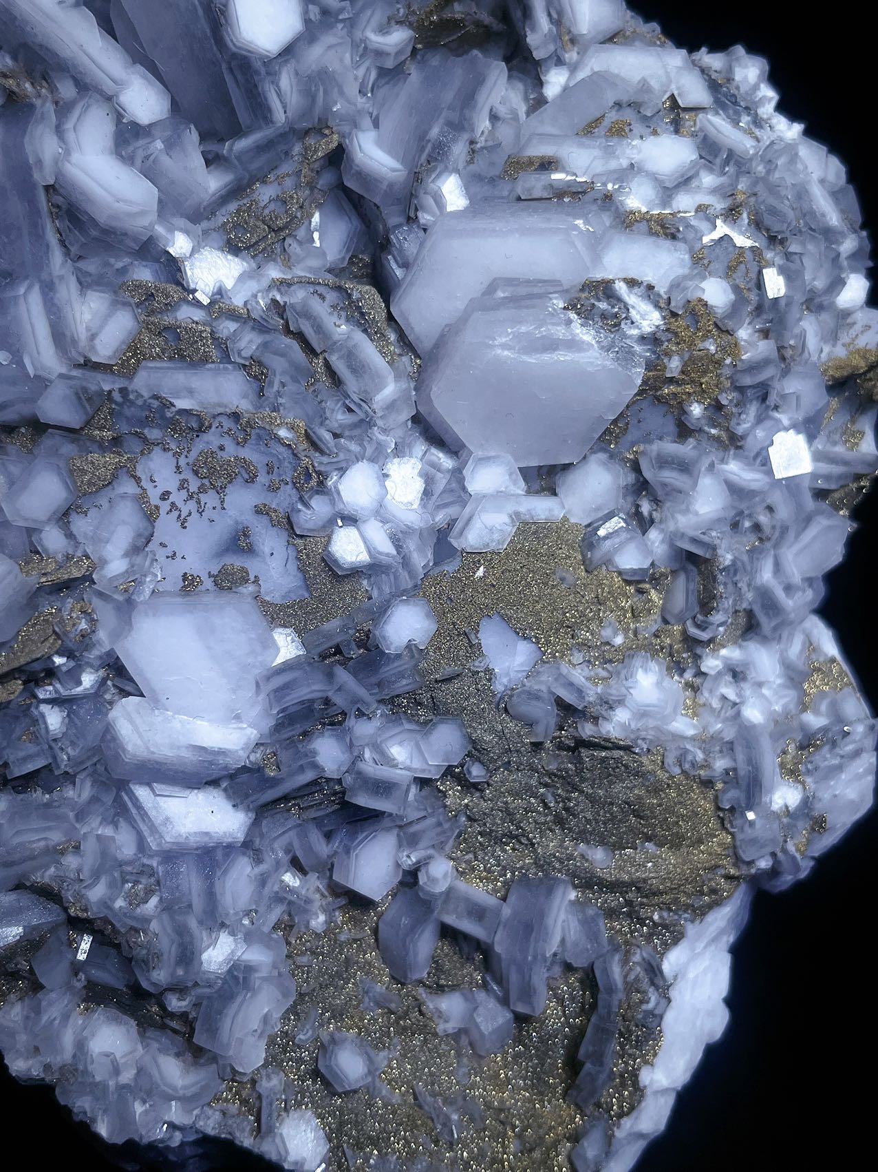 Sketch calcite specimen origin Fujian China