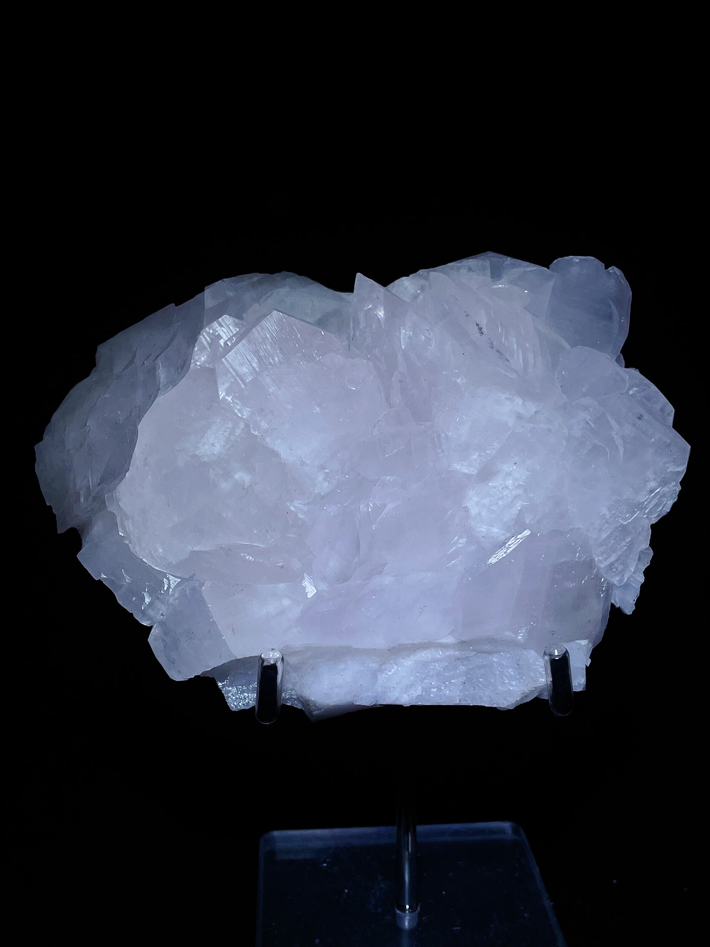 pink calcite specimen Hunan China