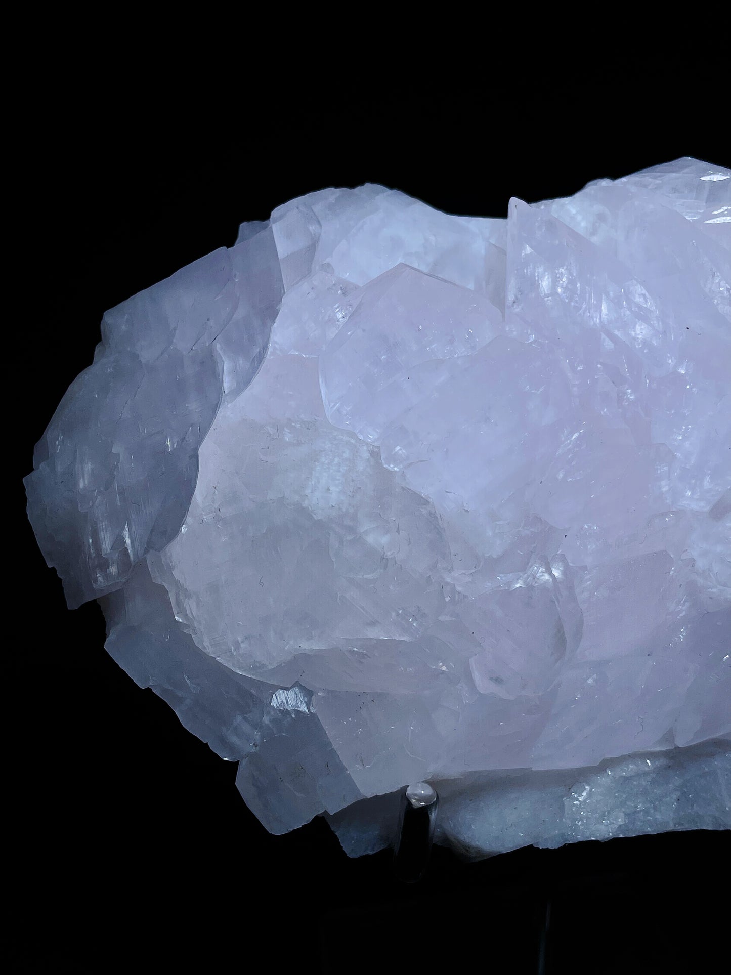 pink calcite specimen Hunan China