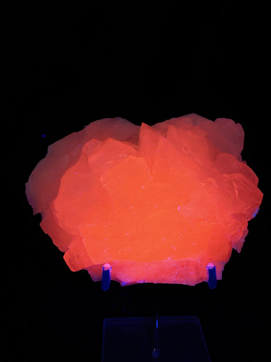 pink calcite specimen Hunan China