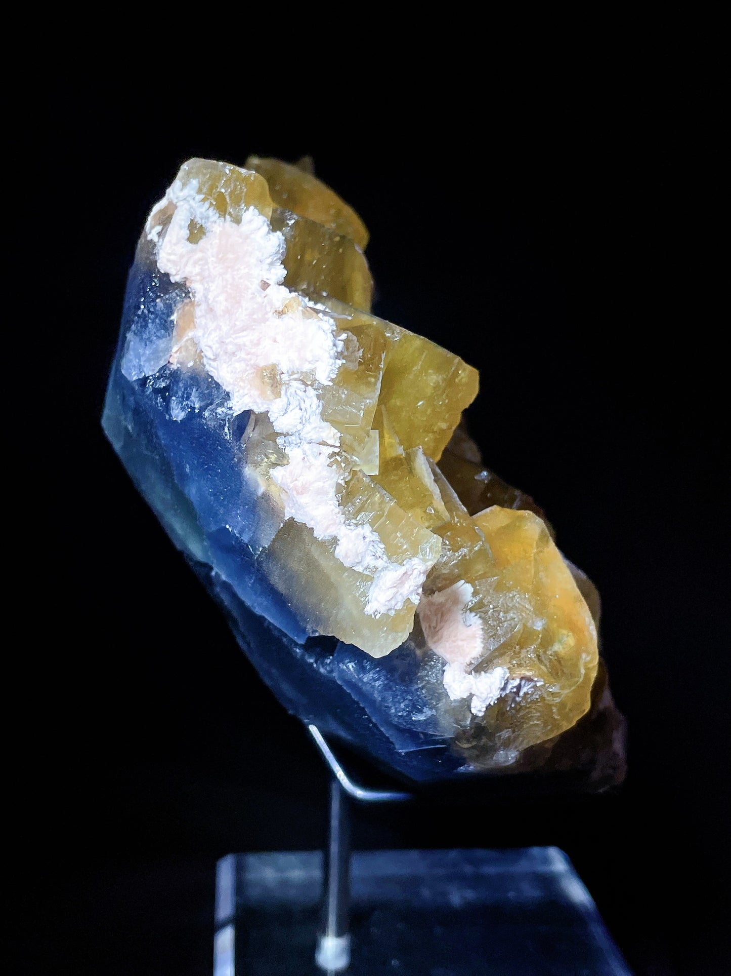 yellow fluorite specimen Beijing China