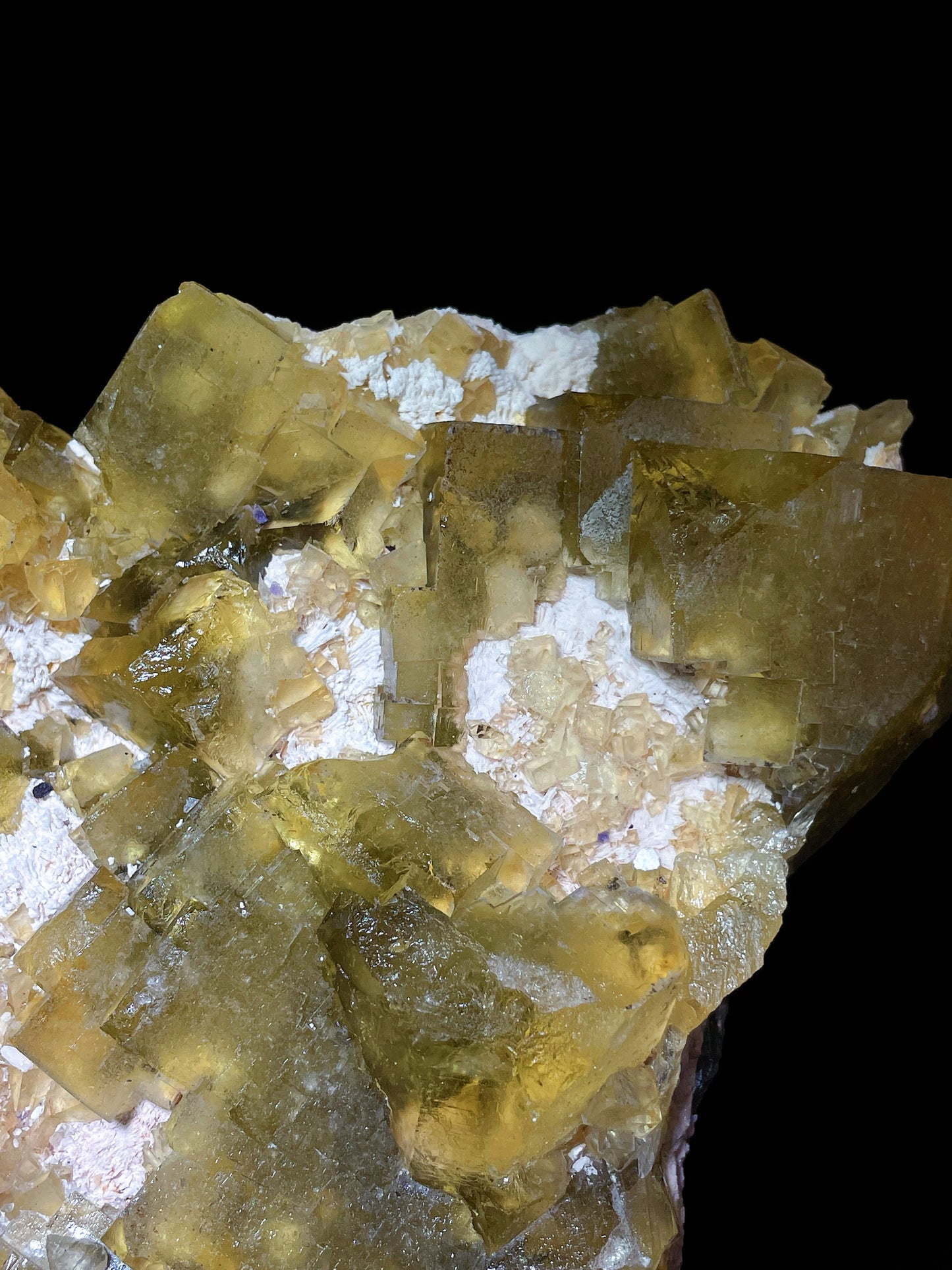 yellow fluorite specimen Beijing China