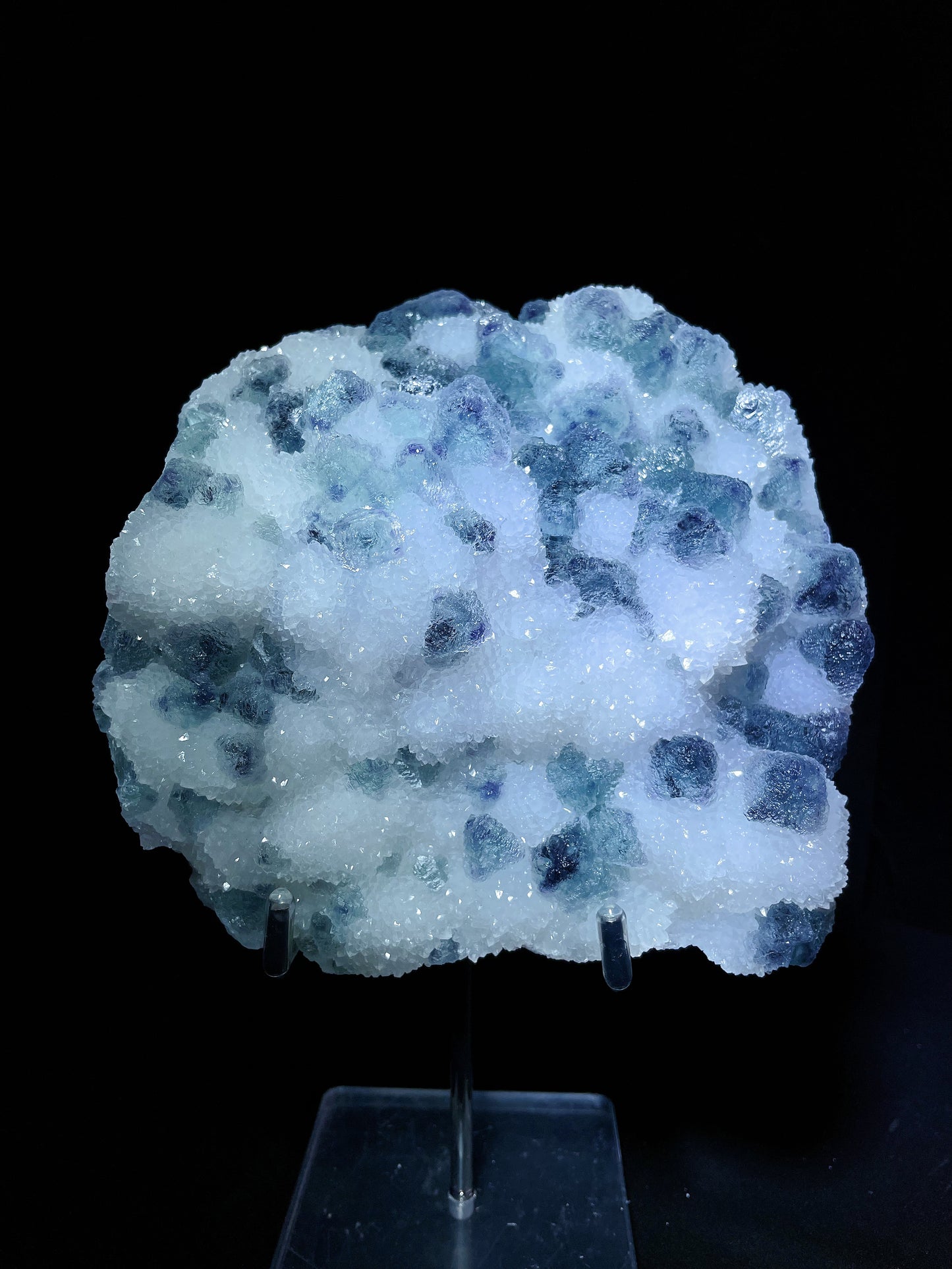 pyramid step fluorite specimen Fujian China