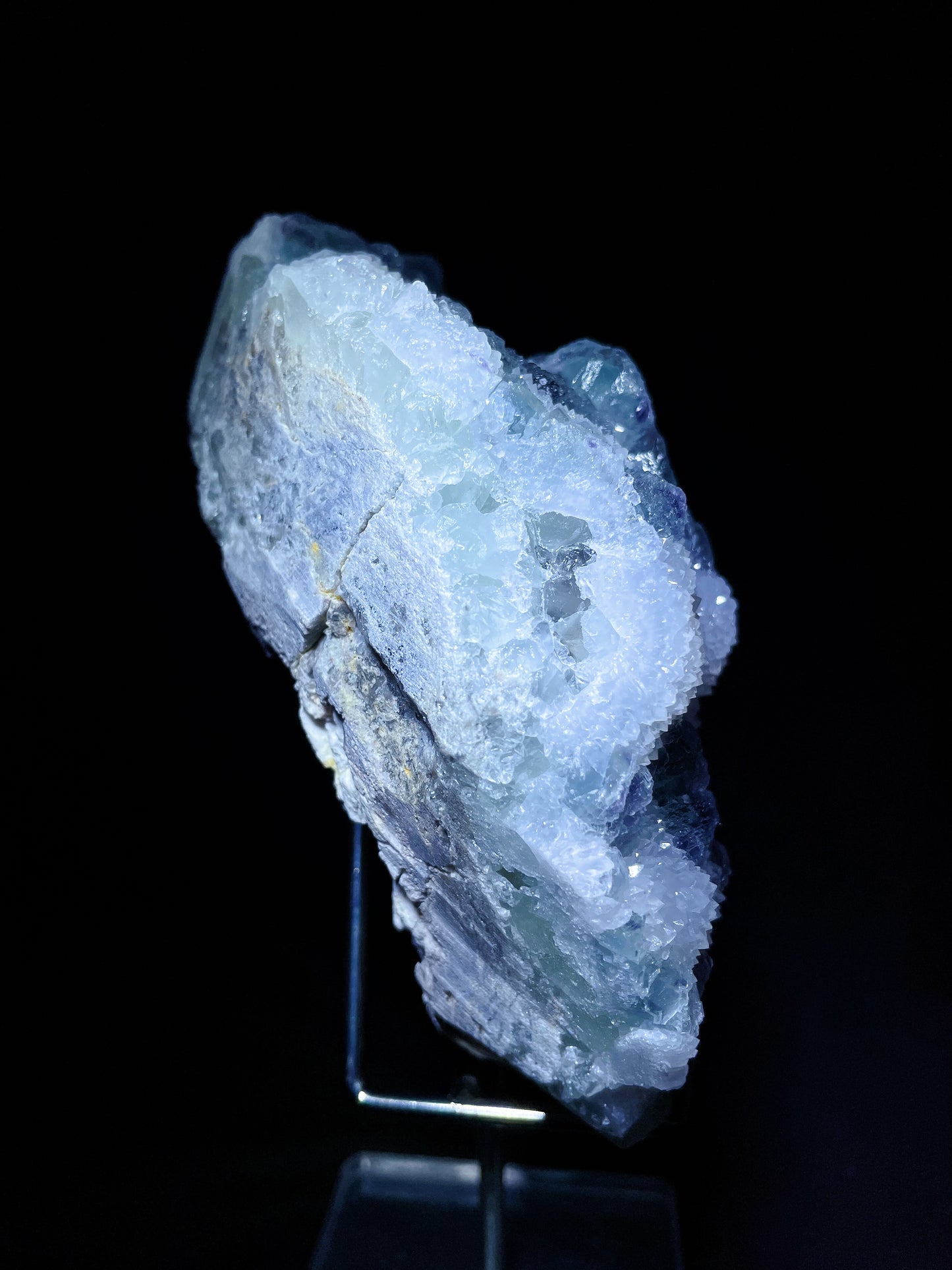 pyramid step fluorite specimen Fujian China