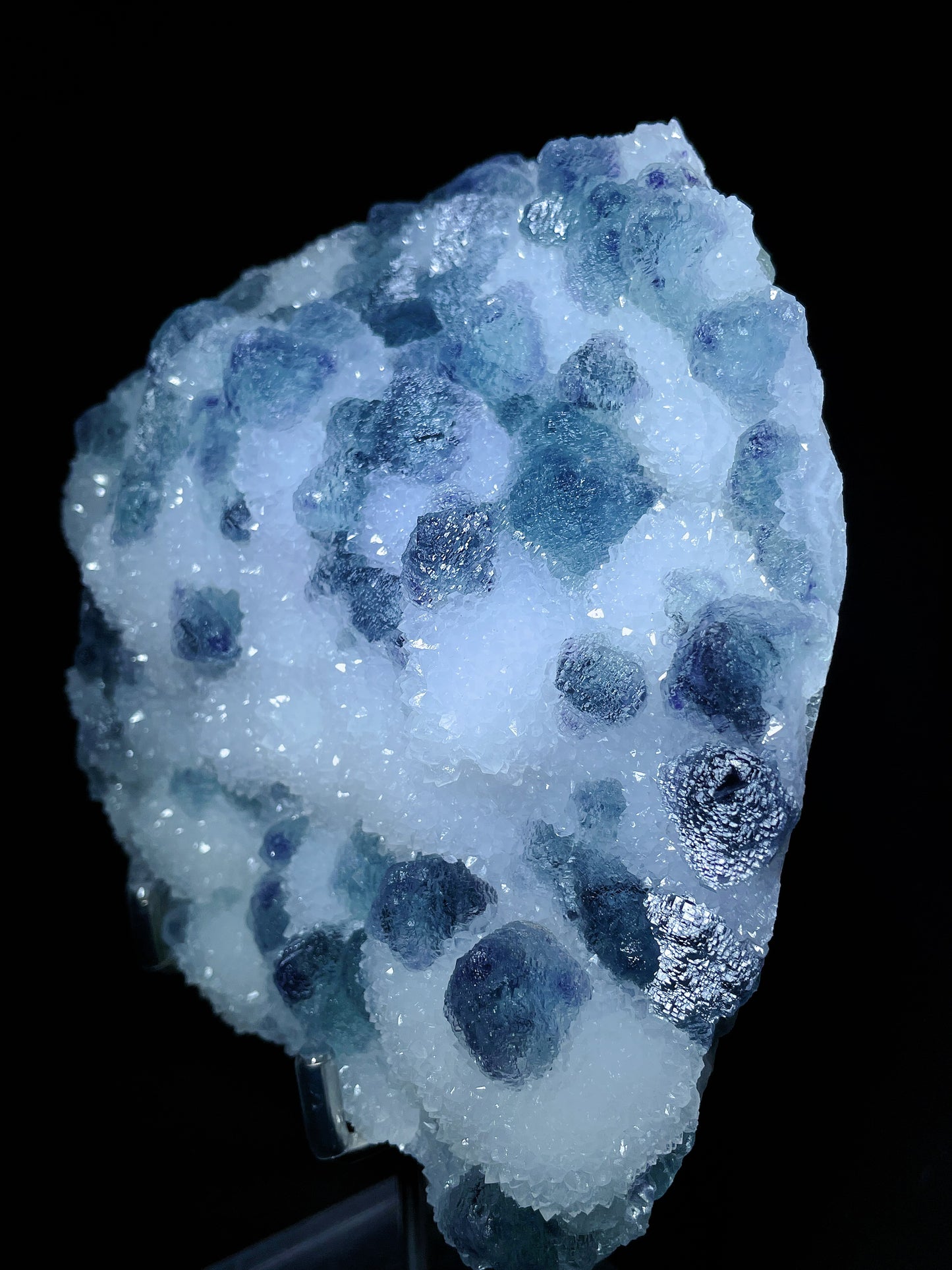 pyramid step fluorite specimen Fujian China