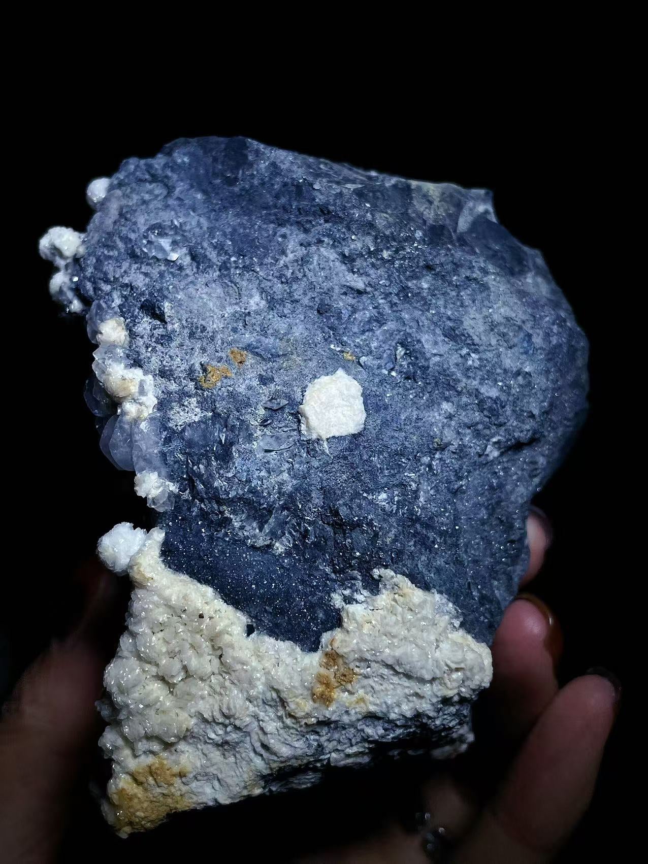 Dolomite with calcite specimen origin Hunan Hengyang