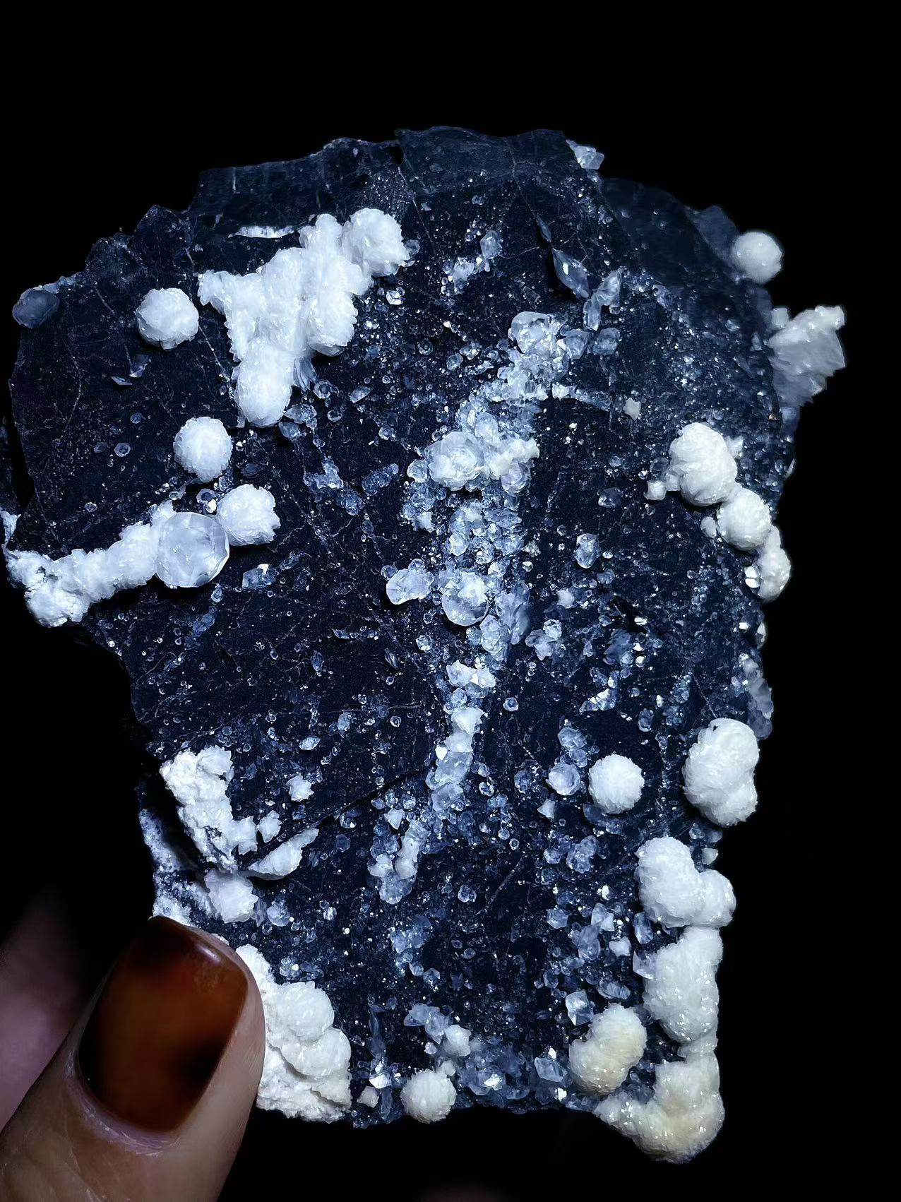 Dolomite with calcite specimen origin Hunan Hengyang