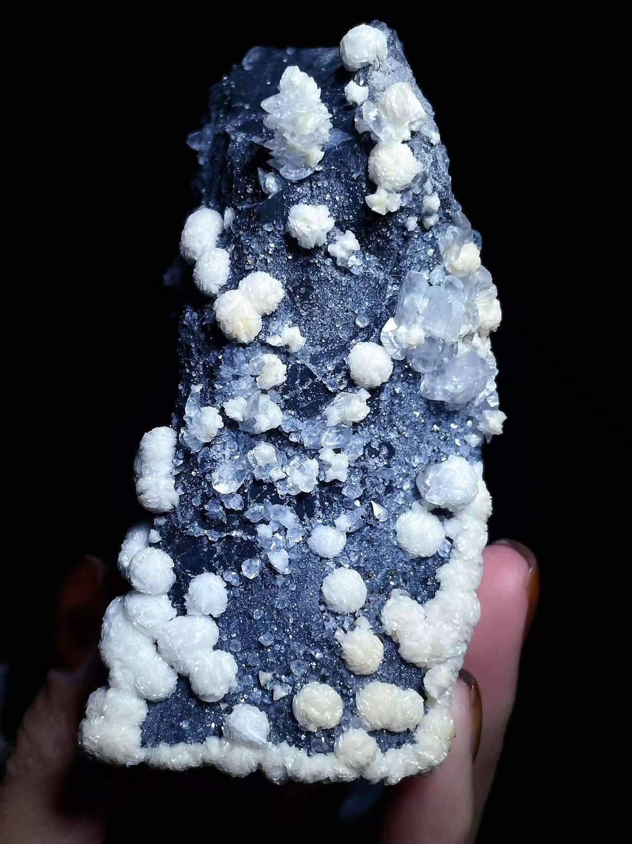 Dolomite with calcite specimen origin Hunan Hengyang