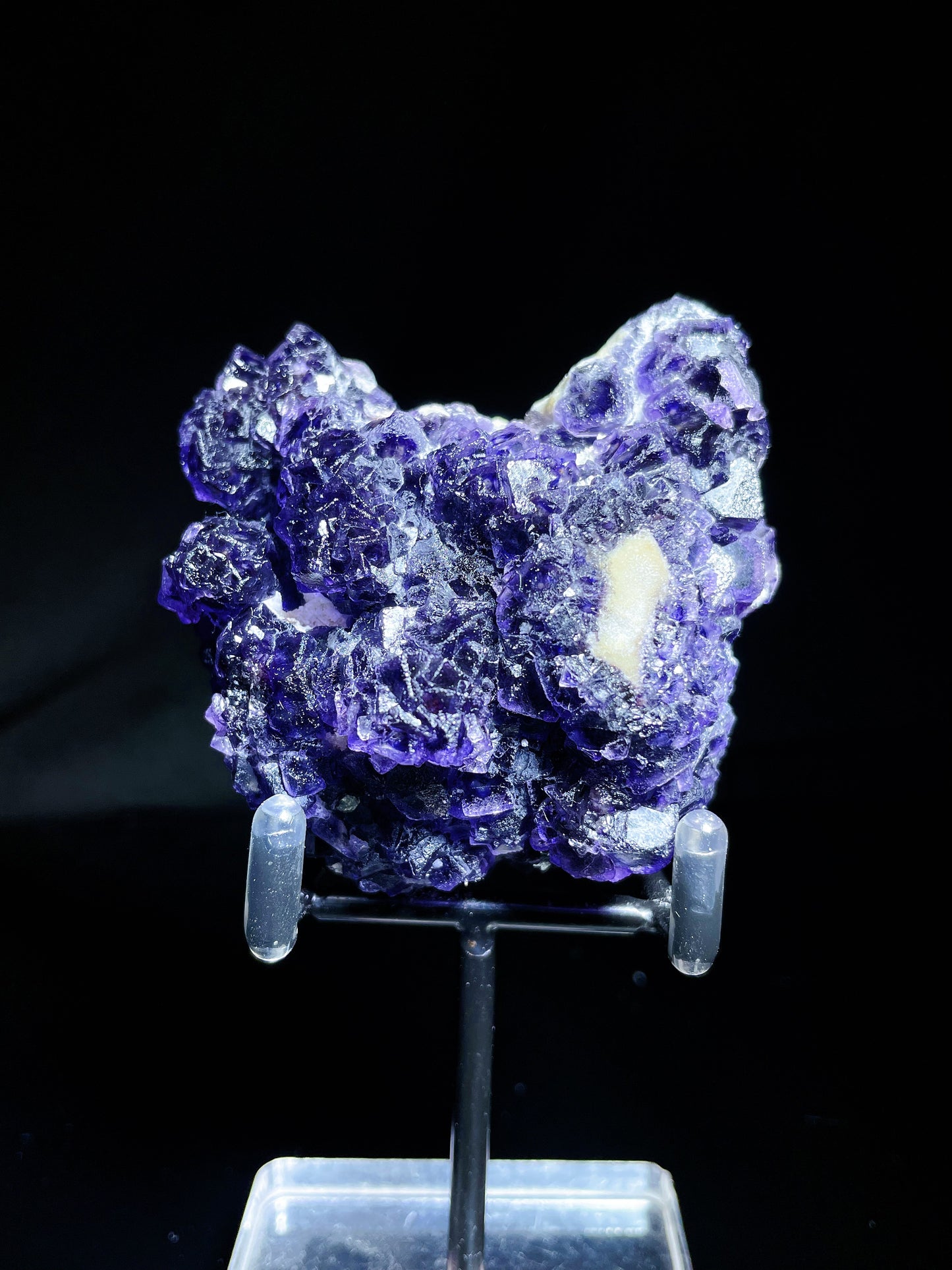 phantom purple fluorite specimen Inner mongolia