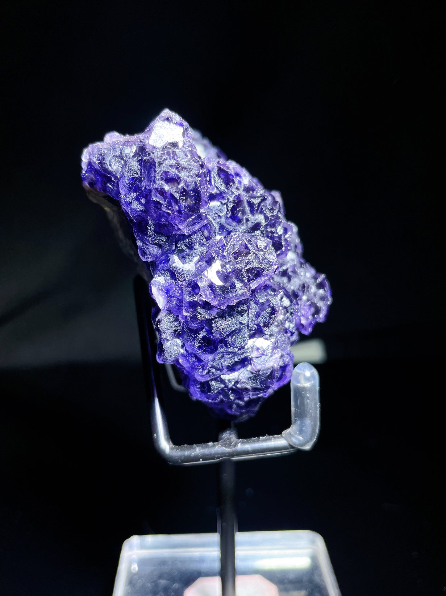 phantom purple fluorite specimen Inner mongolia