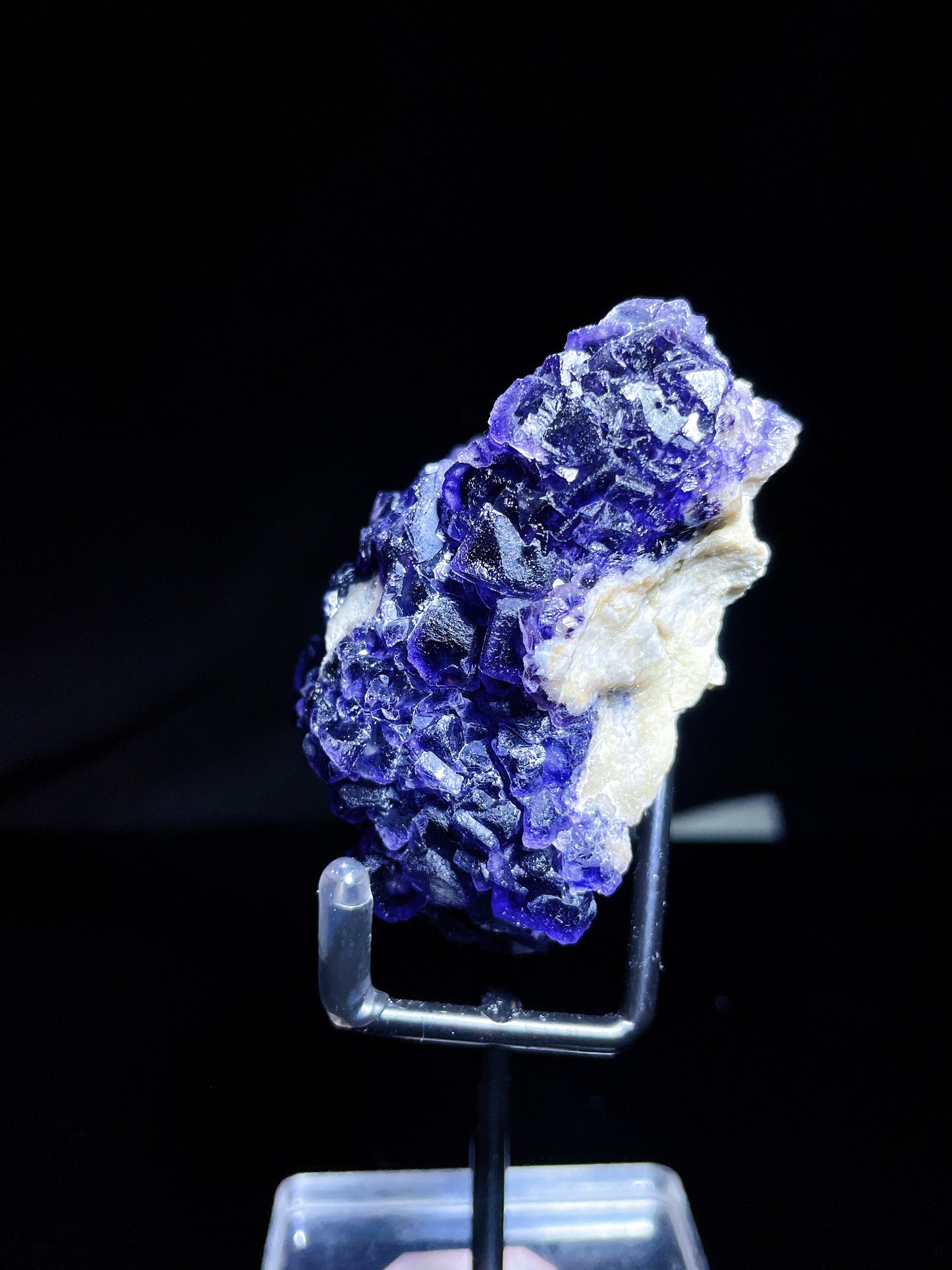 phantom purple fluorite specimen Inner mongolia