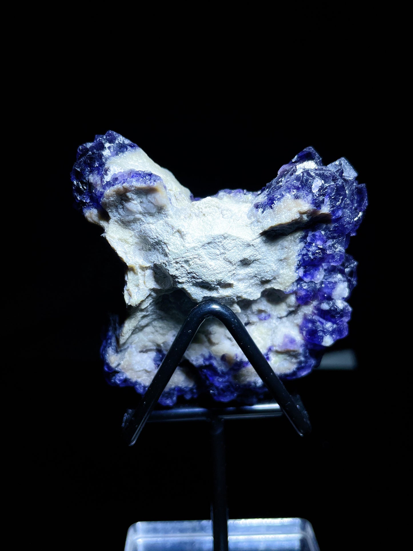 phantom purple fluorite specimen Inner mongolia