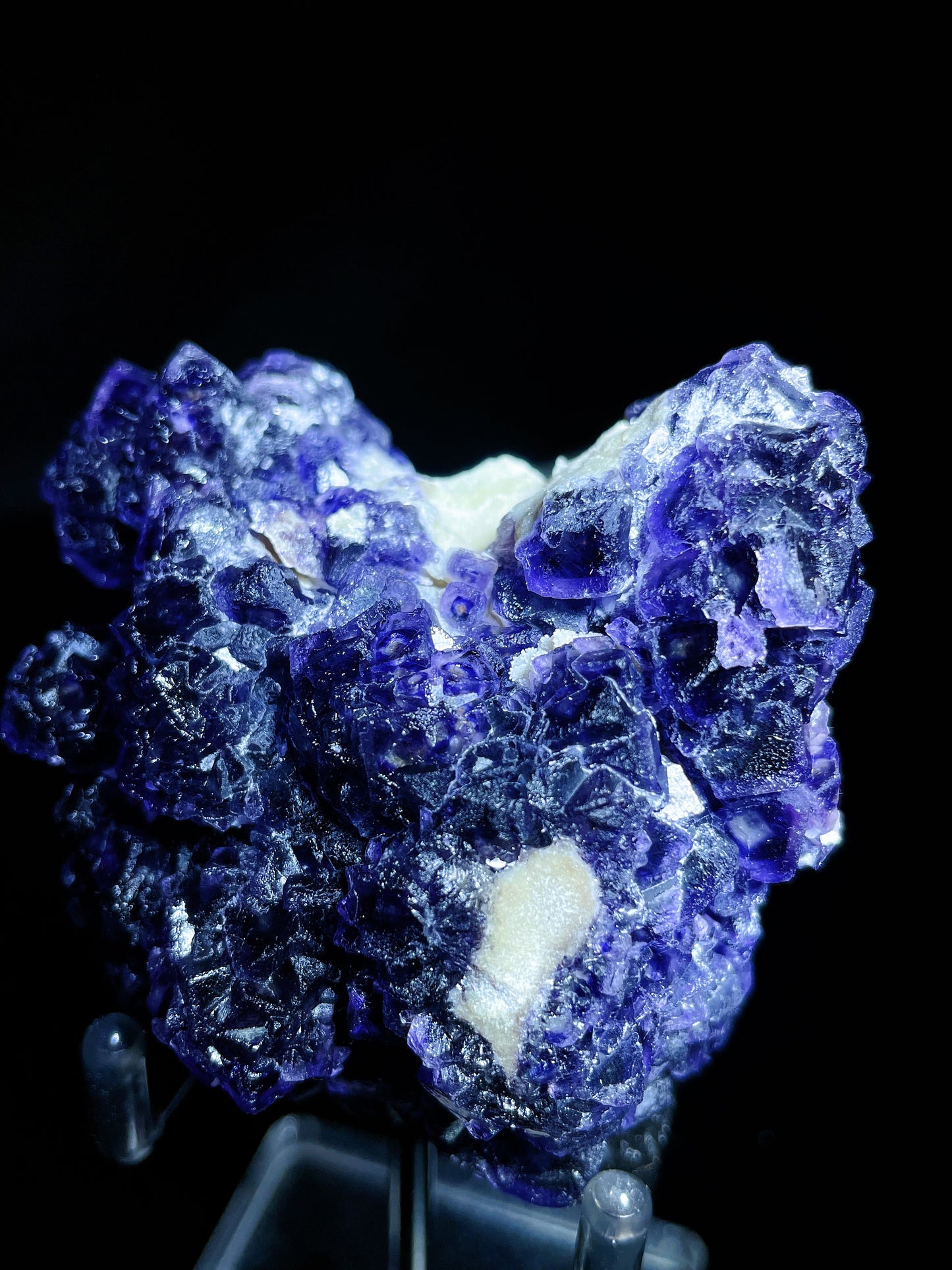 phantom purple fluorite specimen Inner mongolia
