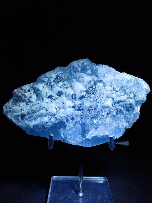 sugar blue fluorite specimen from Manao mountain Hunan China