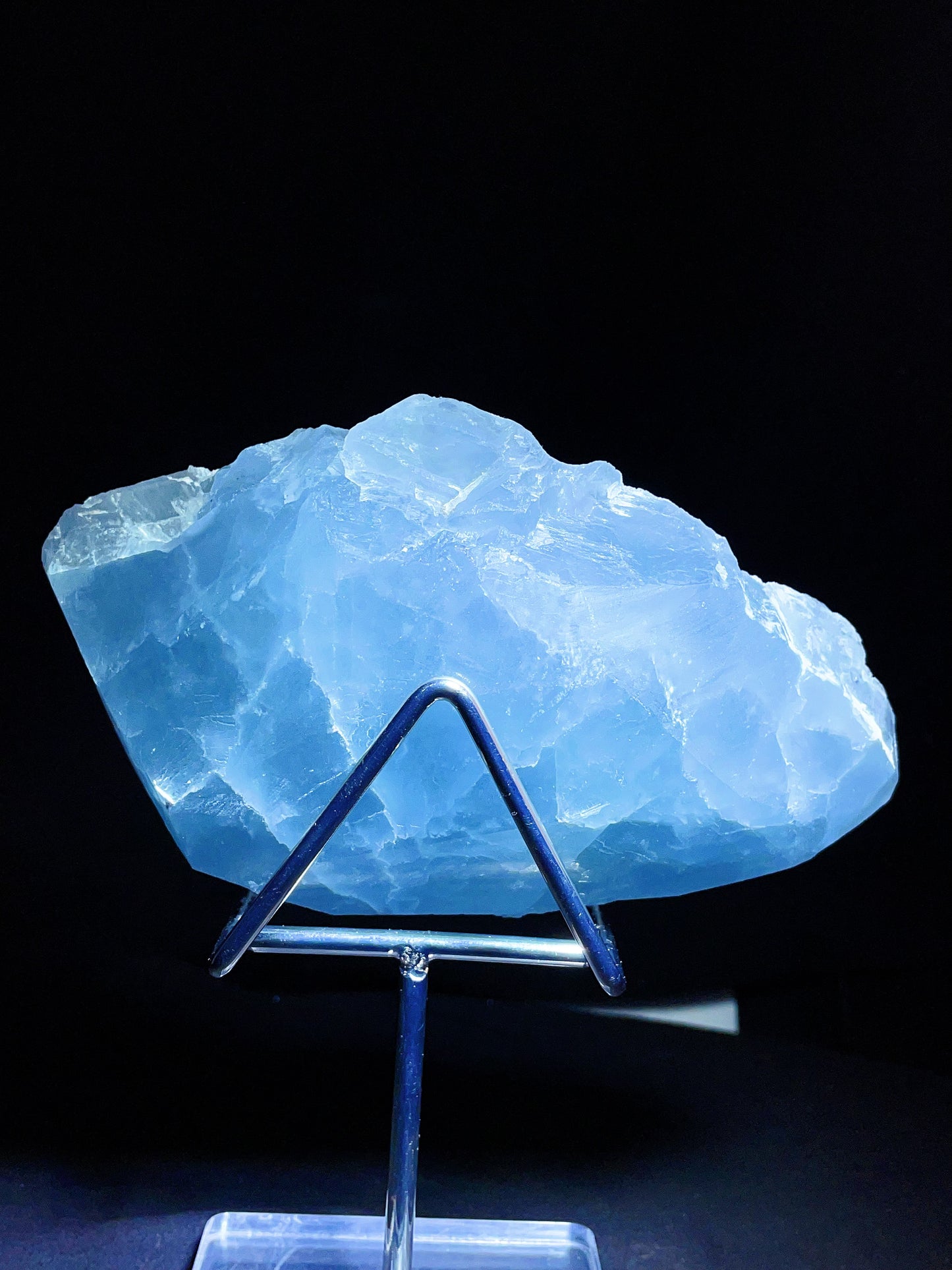 sugar blue fluorite specimen from Manao mountain Hunan China