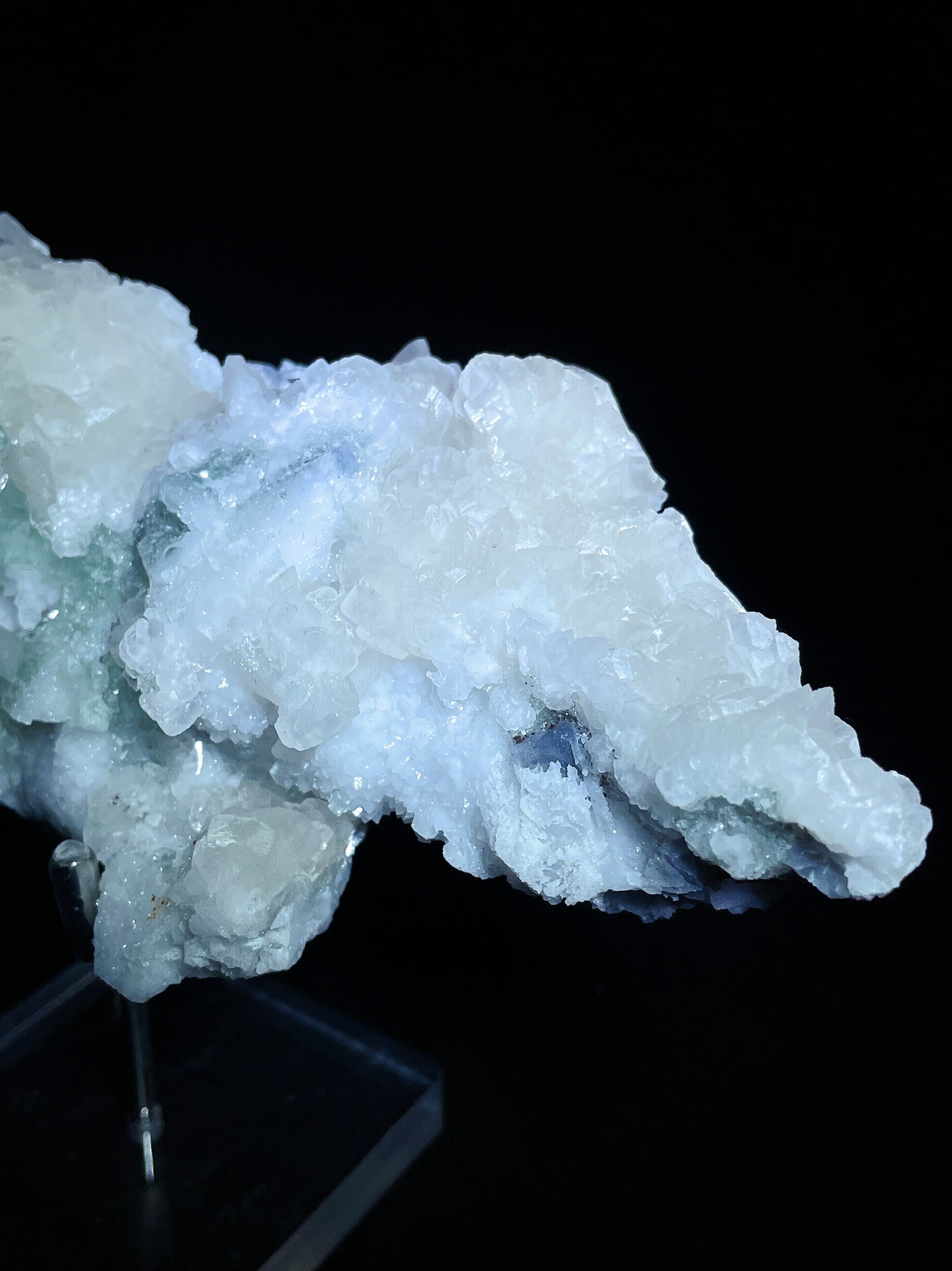 calcite with fluorite specimen Fujian China