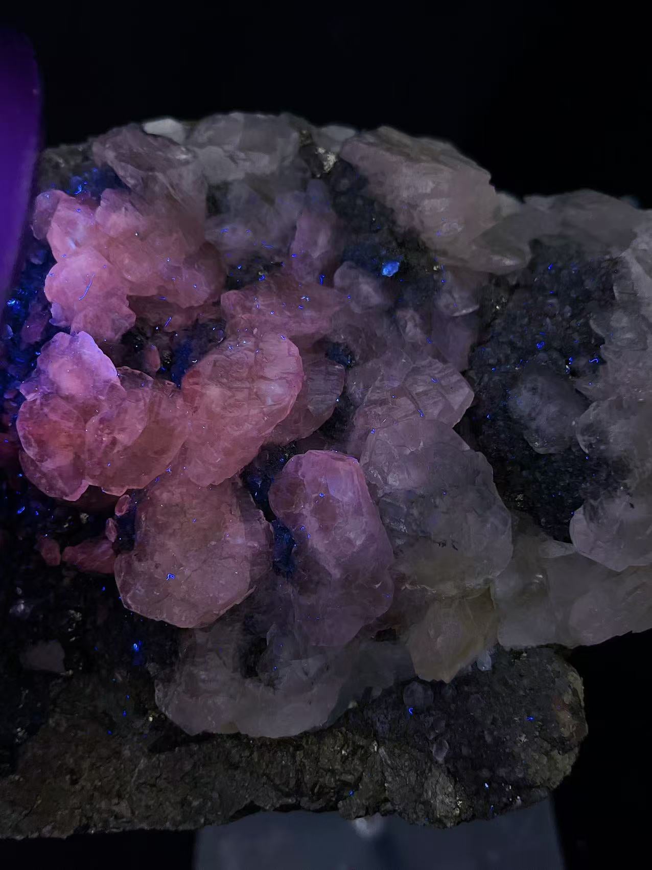 Calcite with pyrite specimen origin Hubei China
