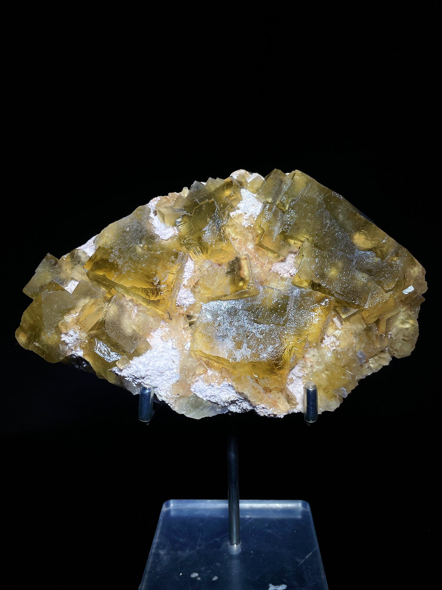 yellow fluorite specimen Beijing China