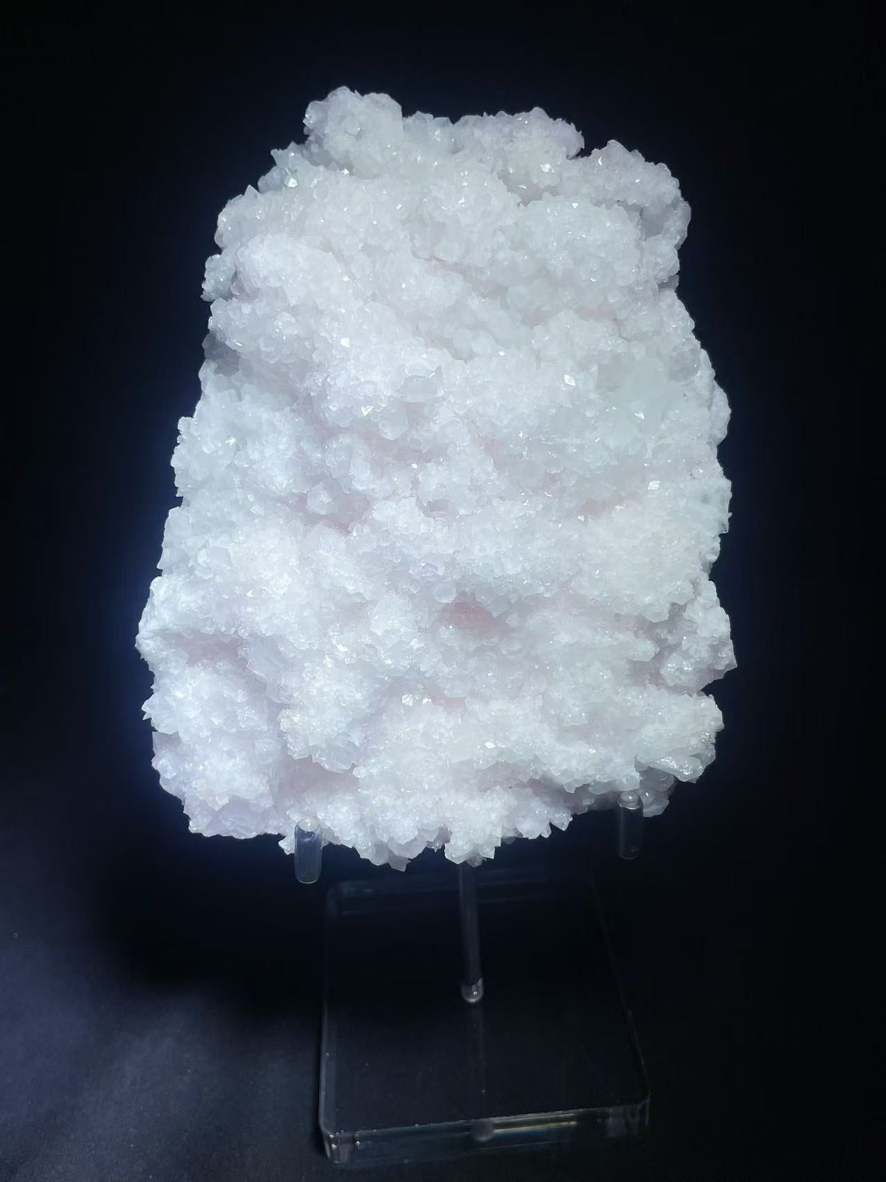 YGX pink calcite specimen origin Hunan China
