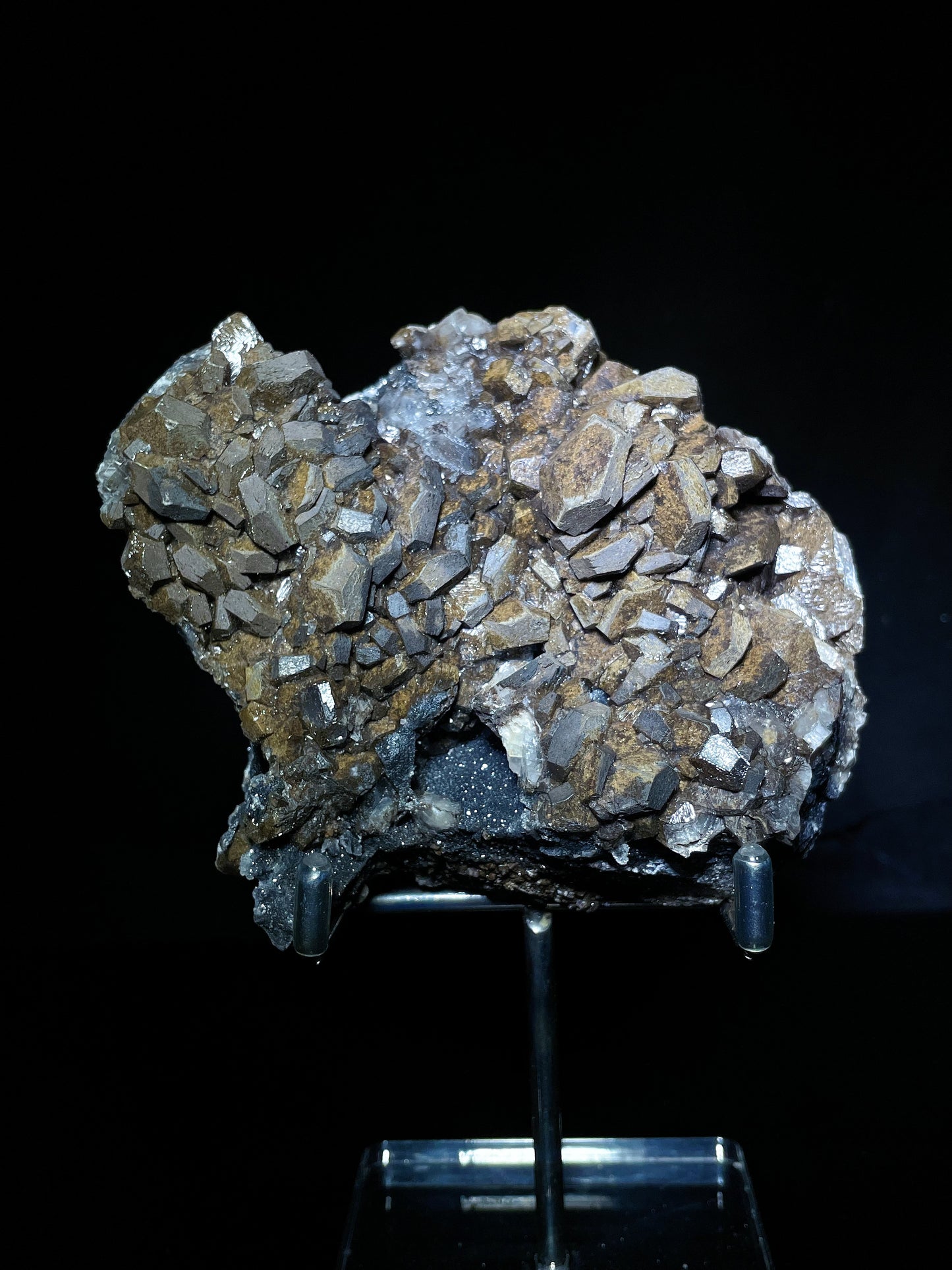 Fujian black calcite specimen