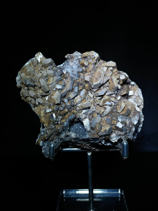 Fujian black calcite specimen